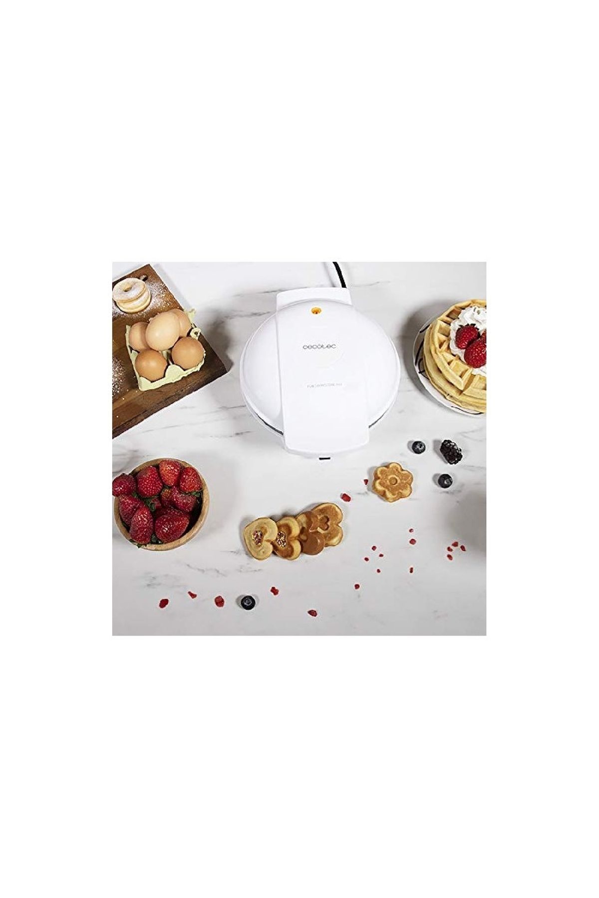CECOTEC-3 in 1 Waffle Maker, Cecotec, Fun Gofrestone, 700W 5