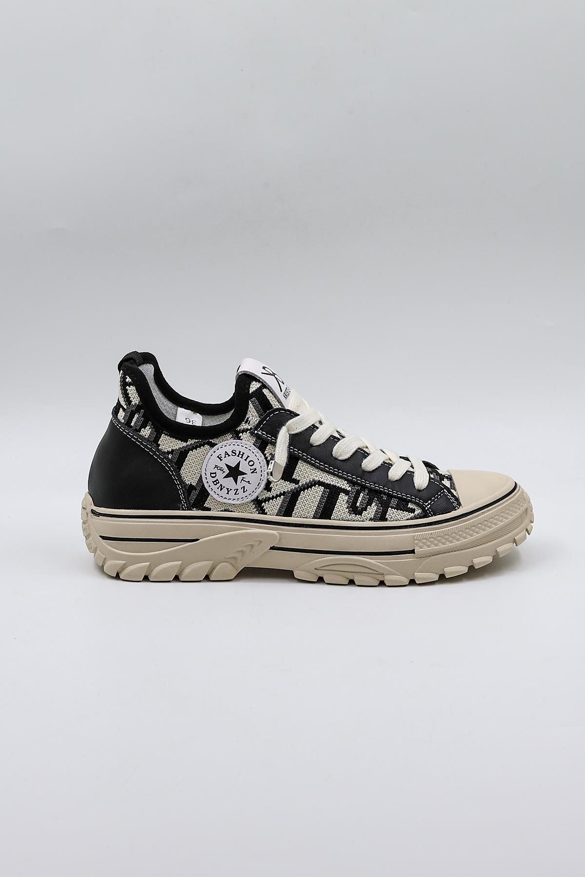 KRISTE BELL İthal Kadın Sneakers Spor Ayakkabı Kb0000 Siyah