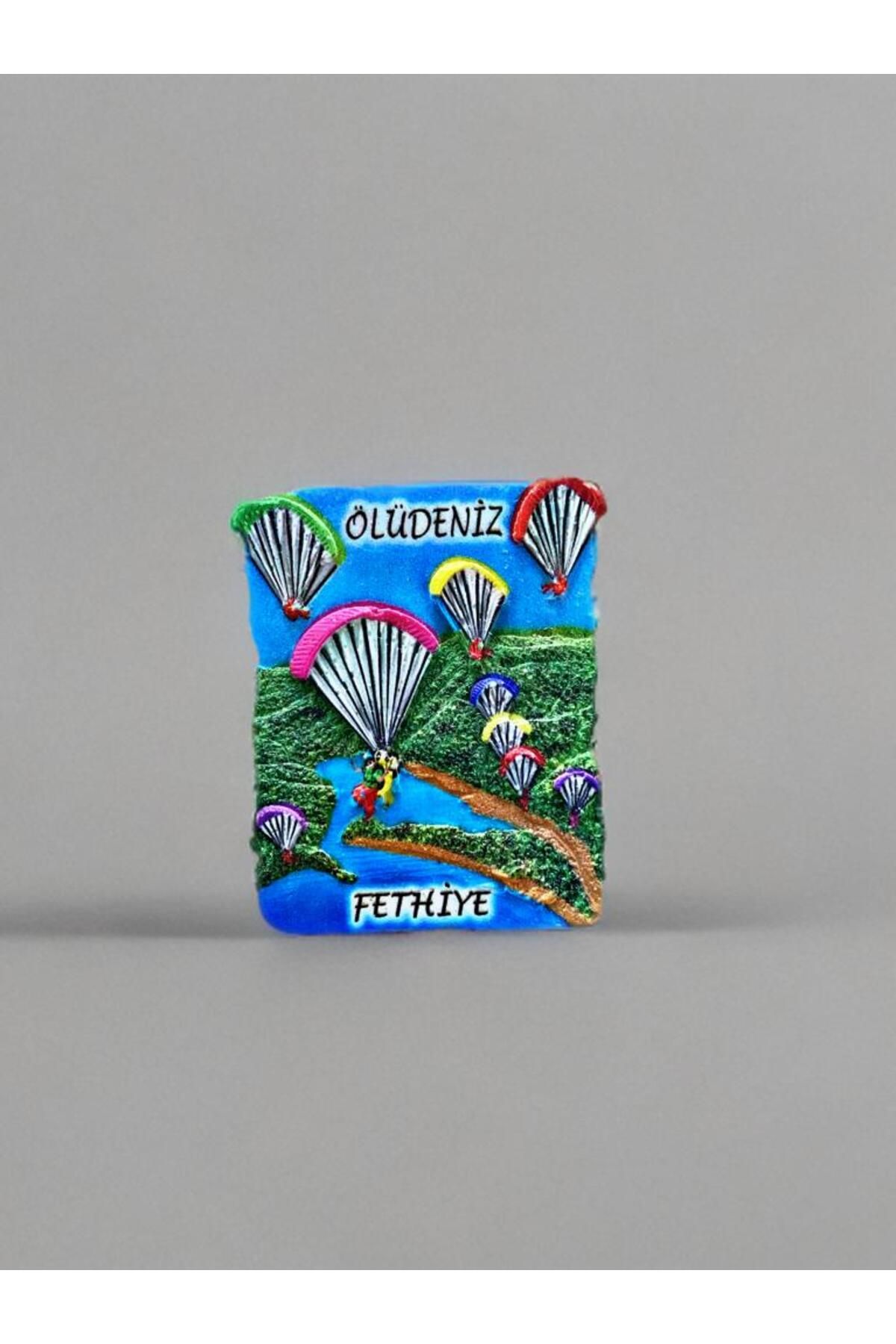 Home ÖLÜDENİZ / FETHİYE Temalı Polyester Magnet. 6cm x 8cm