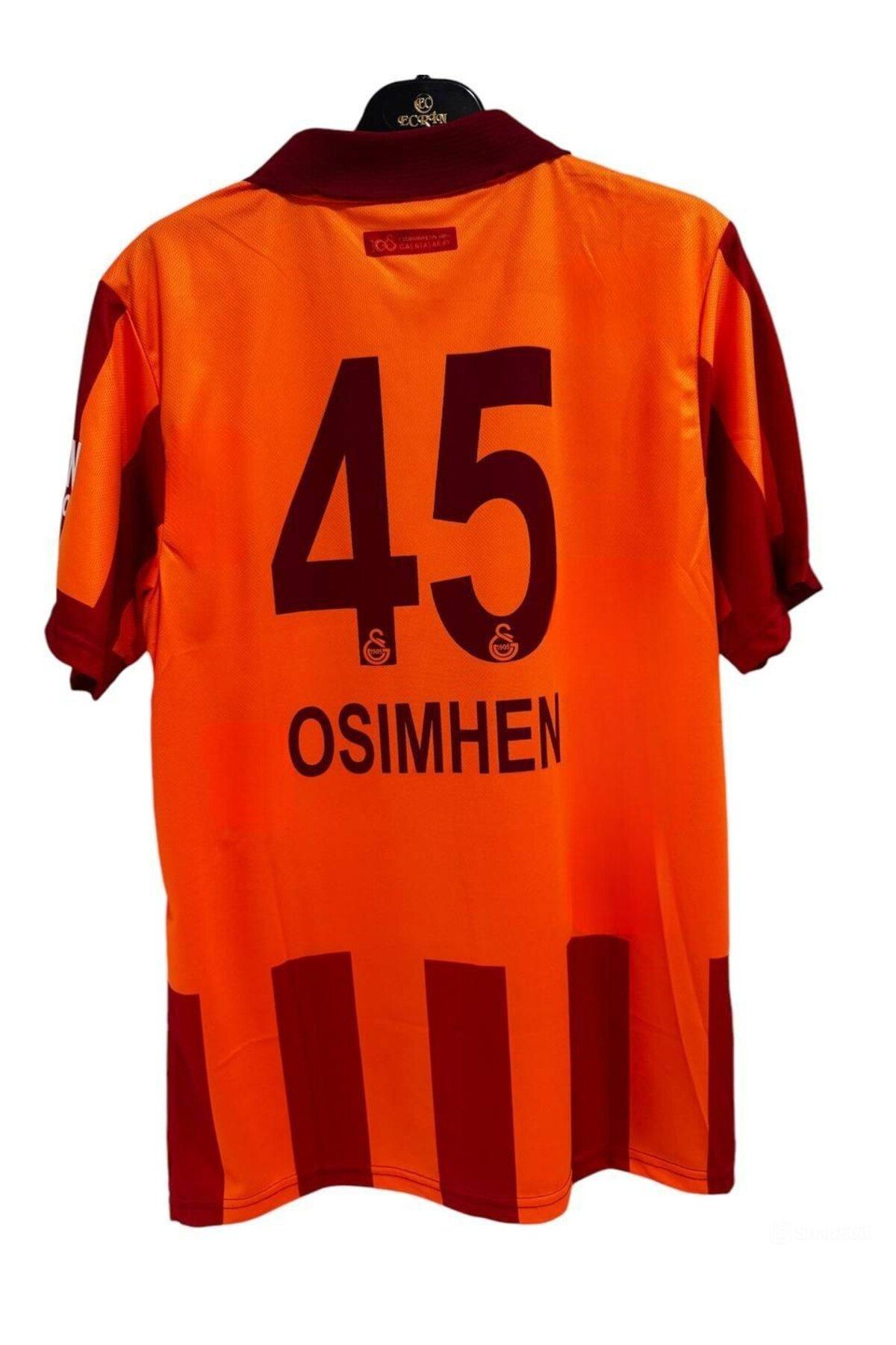 Alaturka Mix Gâ'Lâ'Tâ'Sâ'Râ'Y' 2025/26 VİC'TO'R O'S'İ'MH'E'N #45 100. Yıl İmzalı İç Saha Taraftar Forması