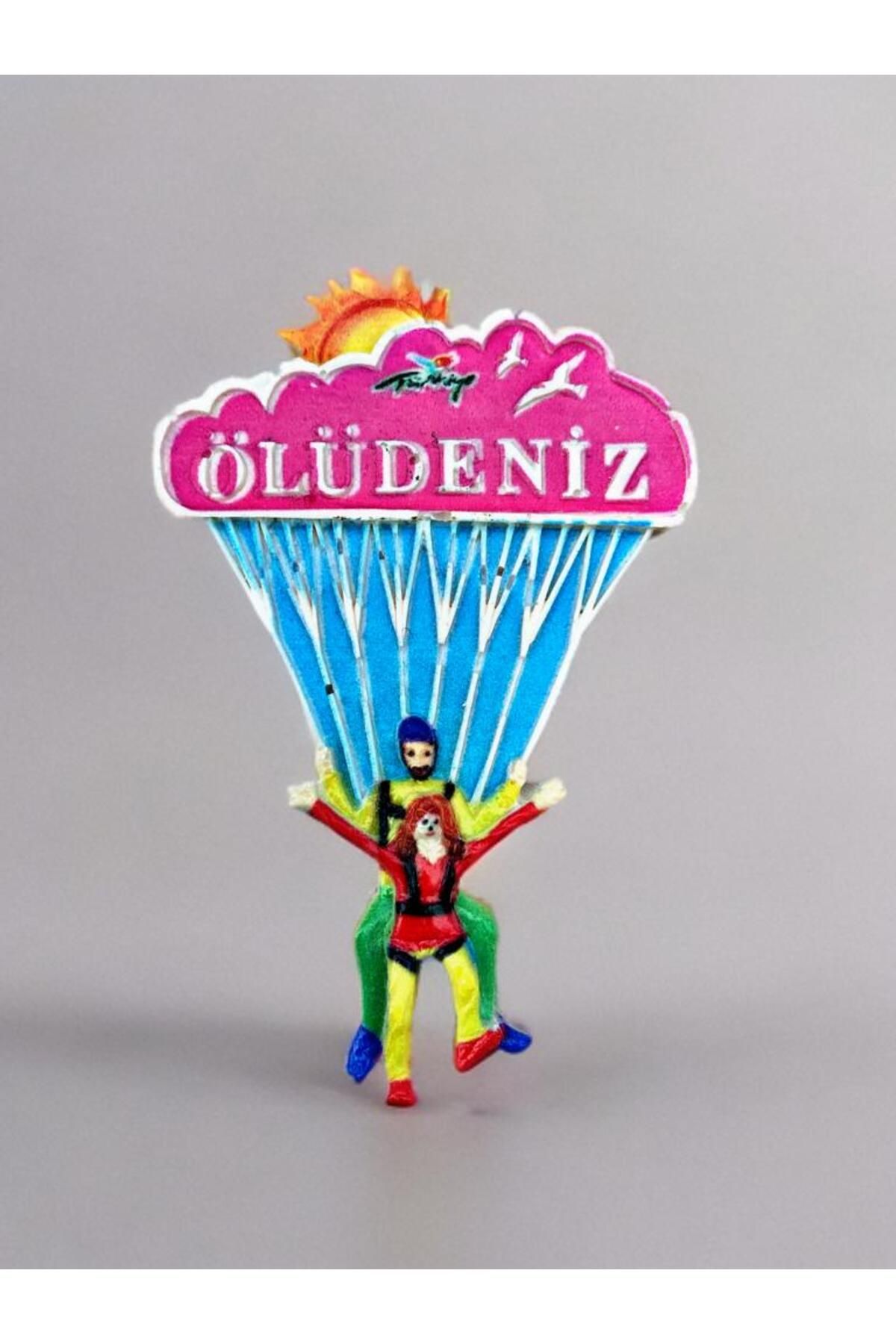 Home ÖLÜDENİZ Temalı Polyester Magnet. 7cm x 10 cm.