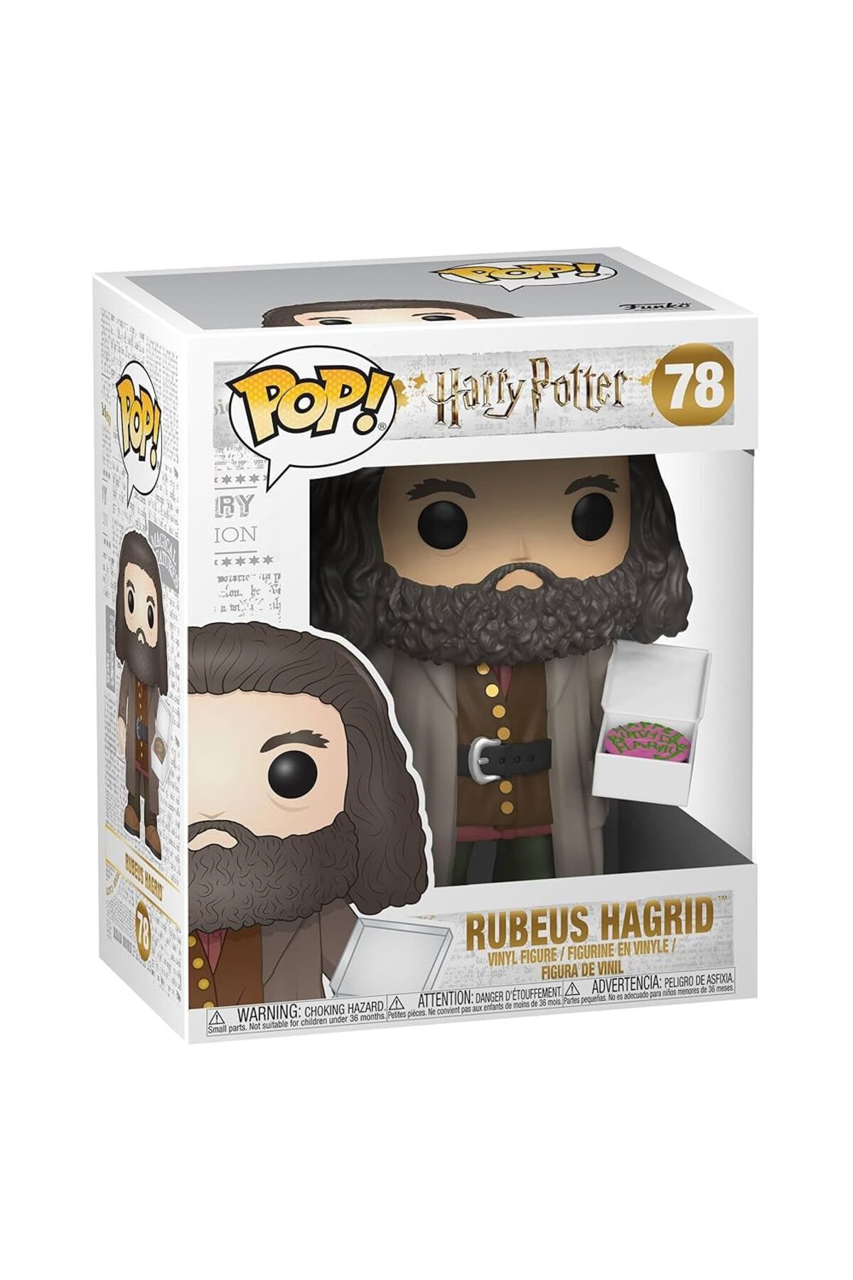 Funko Pop! Harry Potter Series - Rubeus Hagrid #78, Hogwarts, Wizarding World