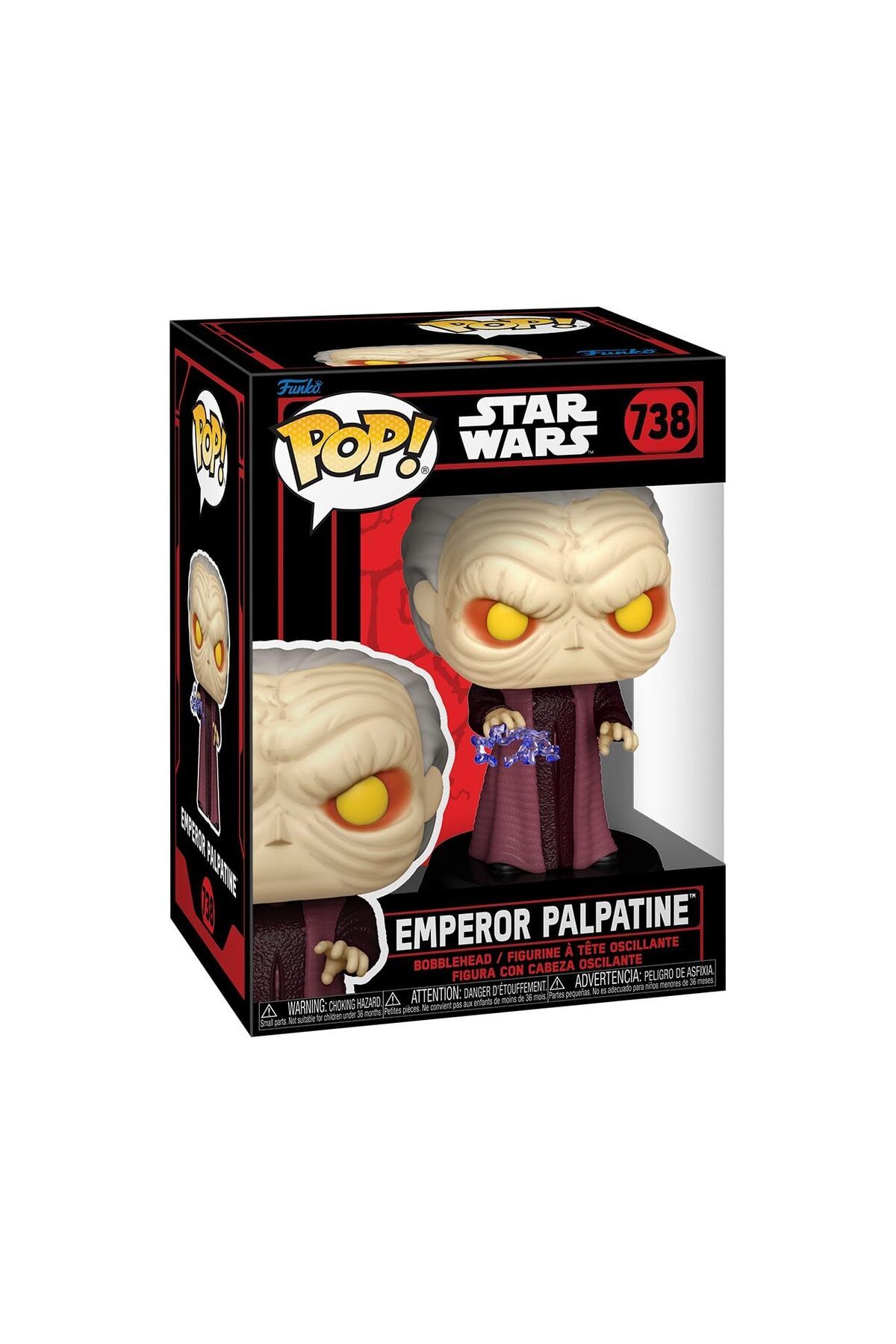 Funko Pop #738 Emperor Palpatine Dark Side