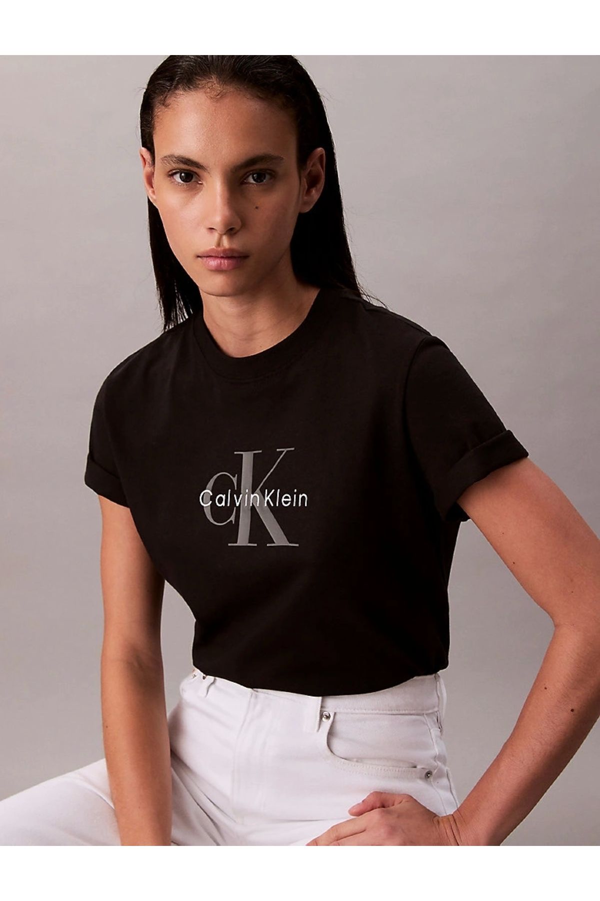 Calvin Klein-HR SS CLSSC MNLG CNC Μεταφραστής 2