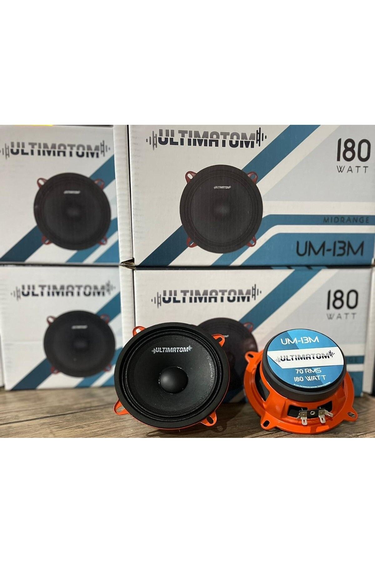 Ultimatom ULTİMATOM 13 CM 180 W 70 RMS MİDRANGE