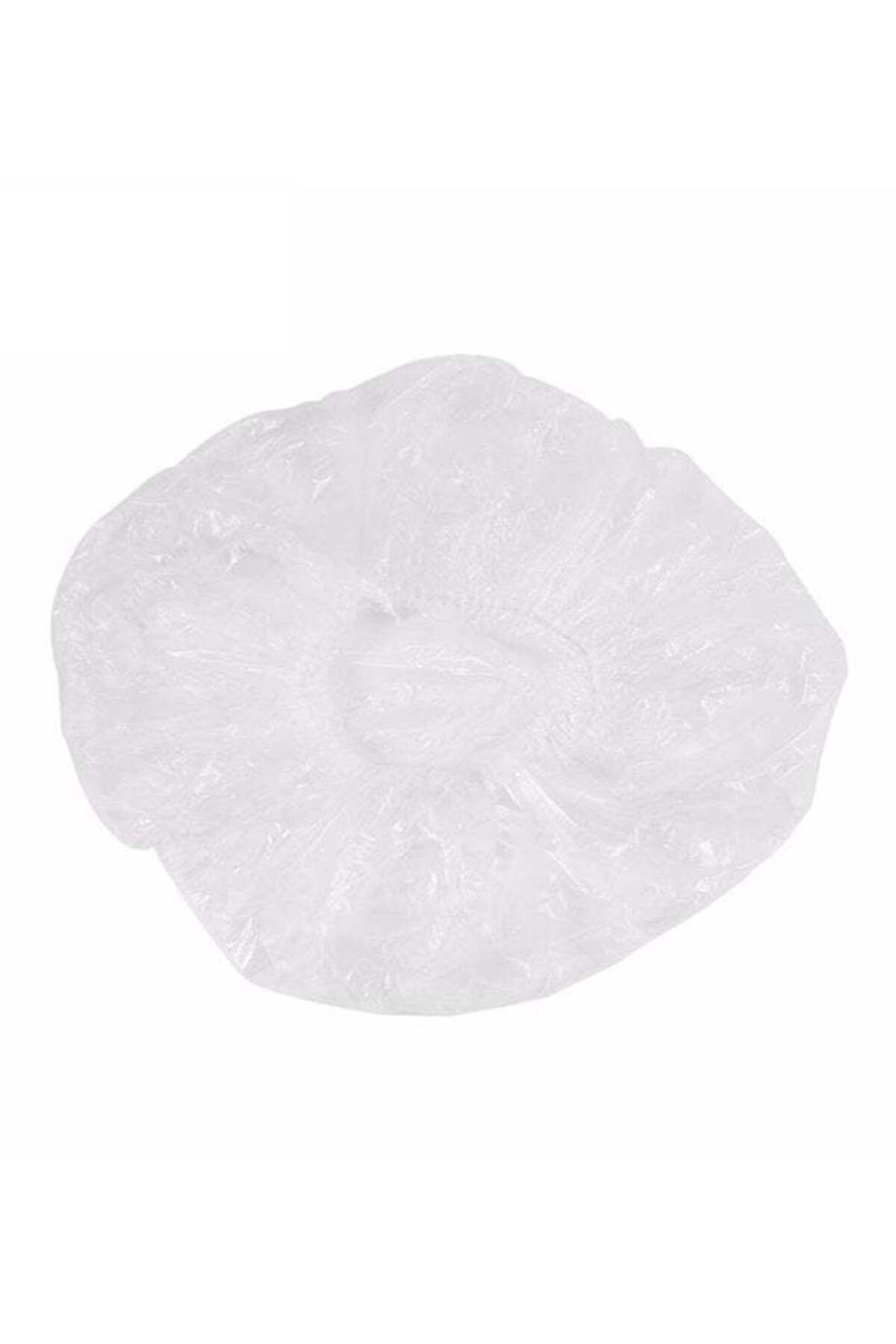 Generic-VANDER LIFE Pack of 20 Disposable Elastic Shower Cap Clear 1