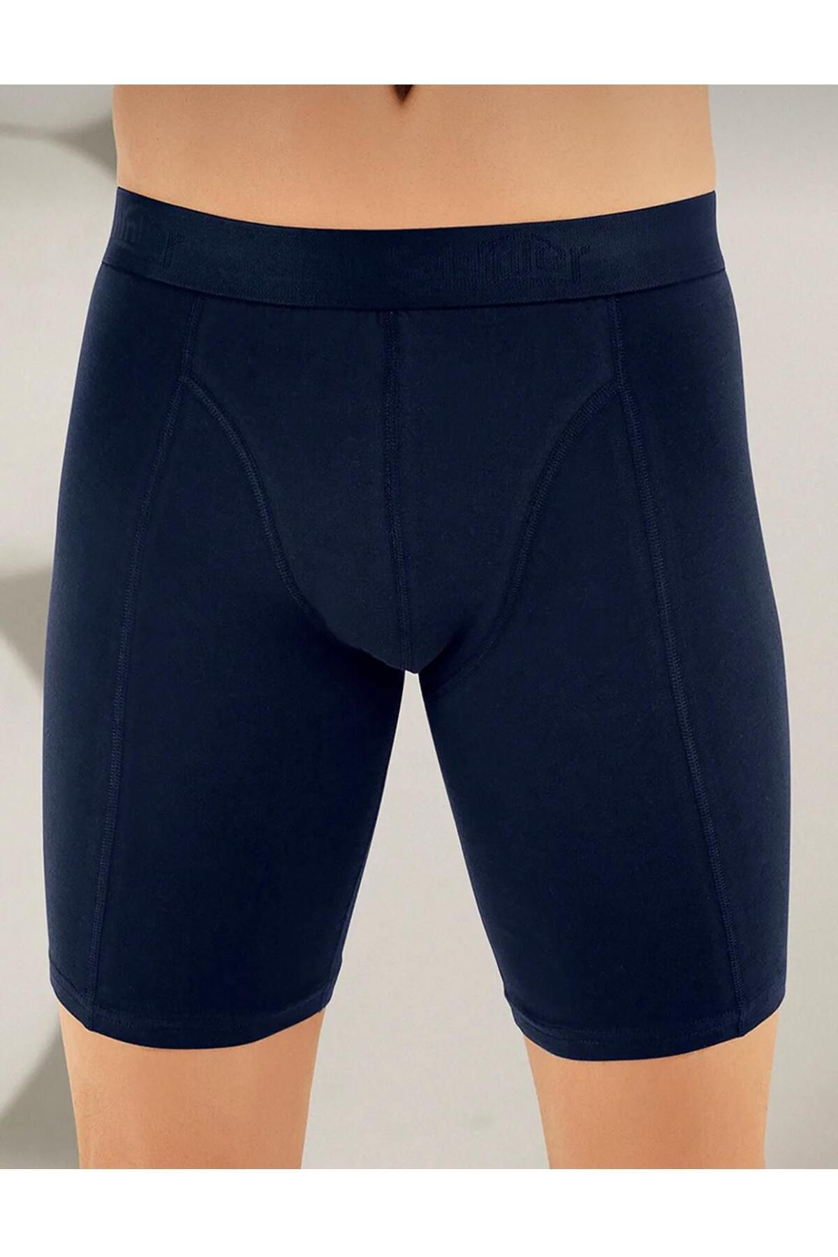 Şahinler *****ŞAHİNLER '4lü Paket Erkek Likralı Uzun Boxer Short