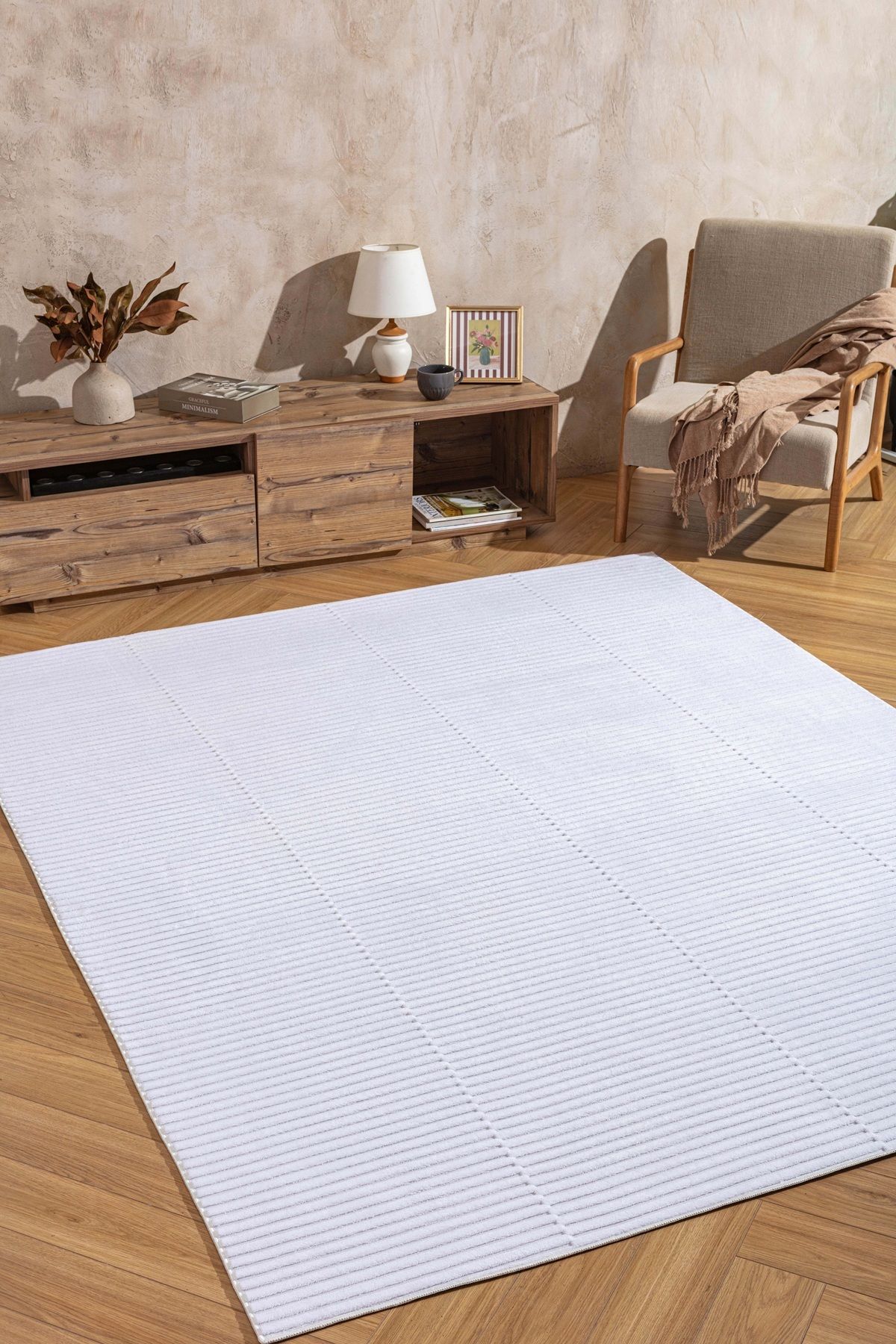 West Home Makinede yıkanabilir kaymaz taban premium kalite peluş mutfak halısı salon halısı ve yolluk