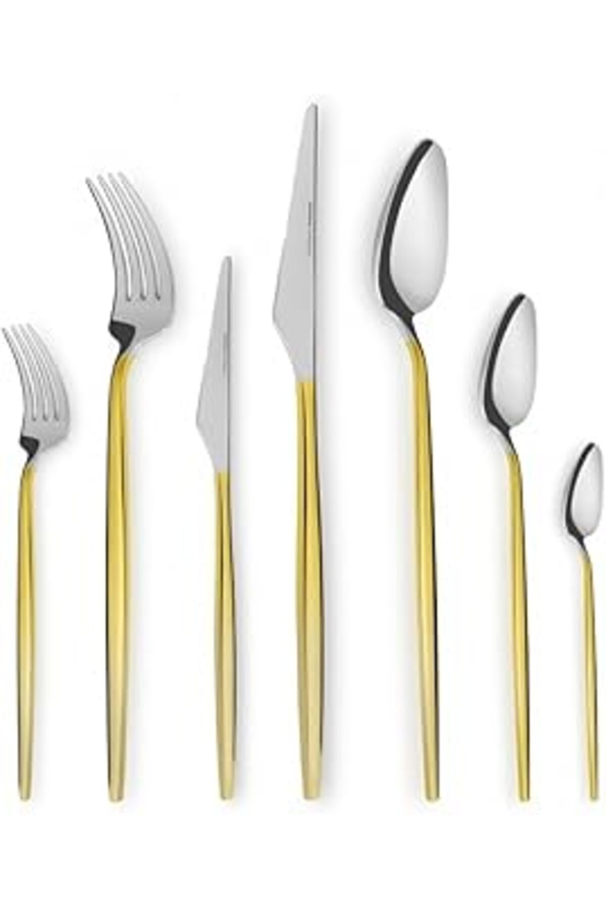 Mu Art Ahşap Moongate Gold 84 Parça 316 Premium Çkb Kutulu