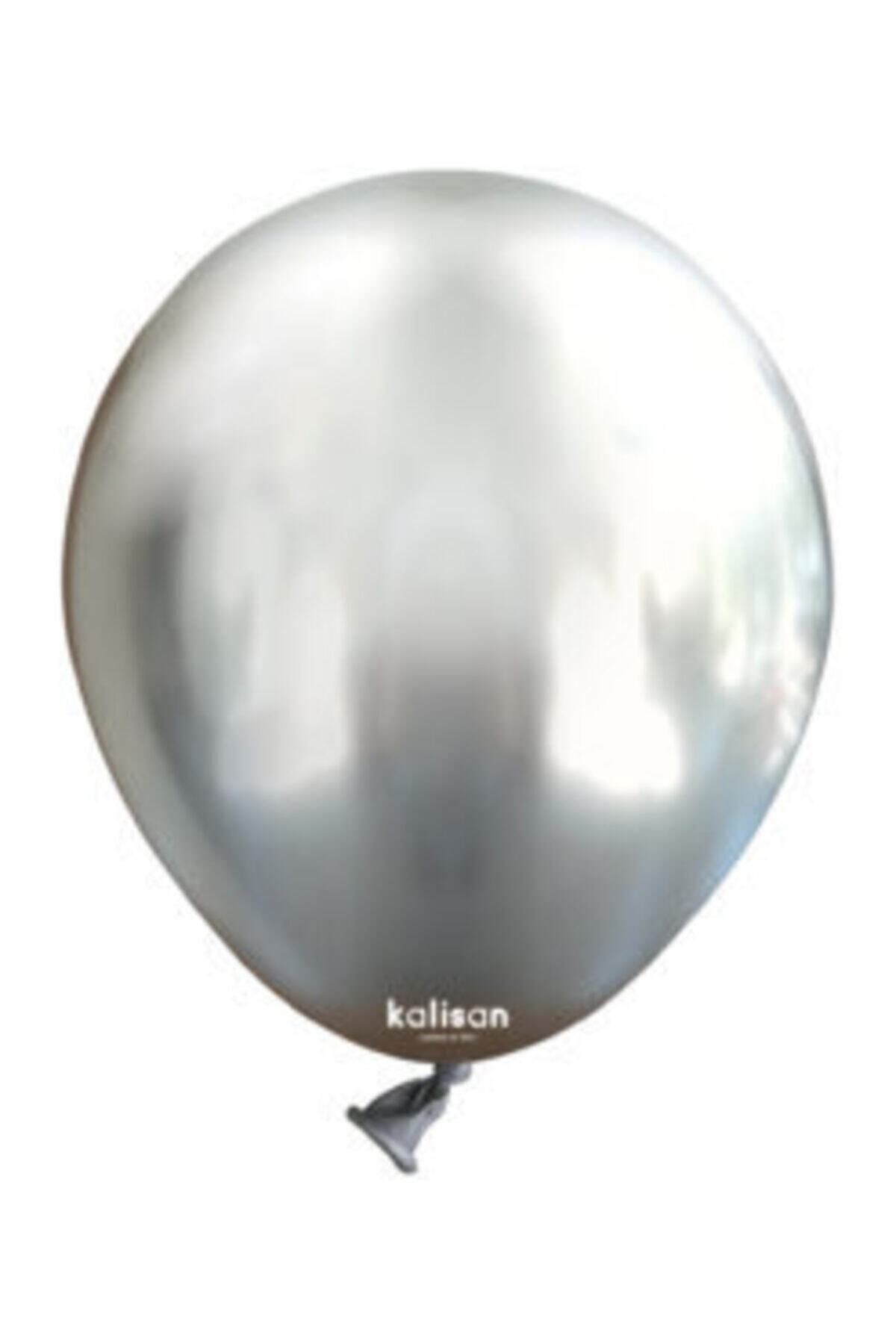 Baloncum Krom Balon Gümüş Silver 10 Adet Küçük Boy 5 Inç
