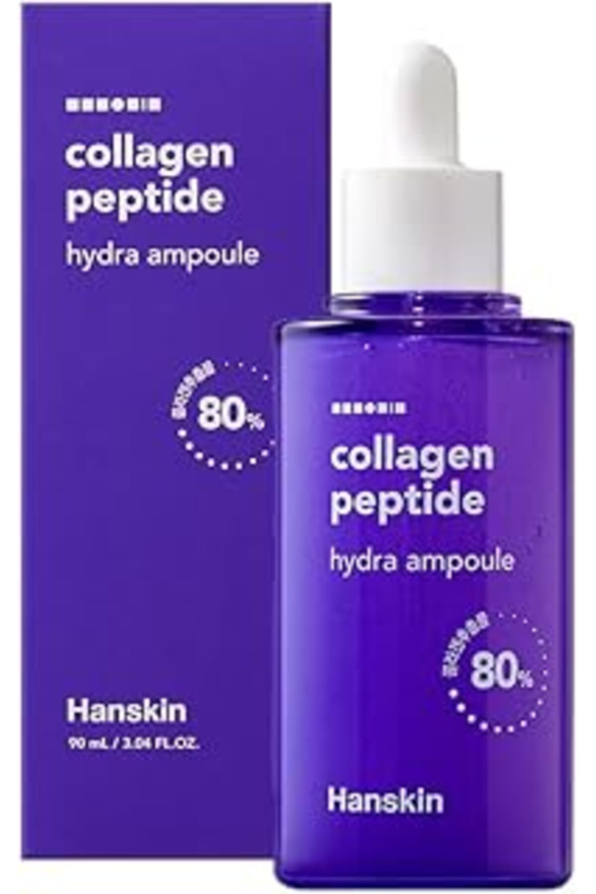 ASİTAN Hanskin Collagen Peptide Hydra Ampul-Yüz Serumu%80 Kolajen Ve 20 Çeşit Peptit/Yaşlanma Karşıtı 90Ml