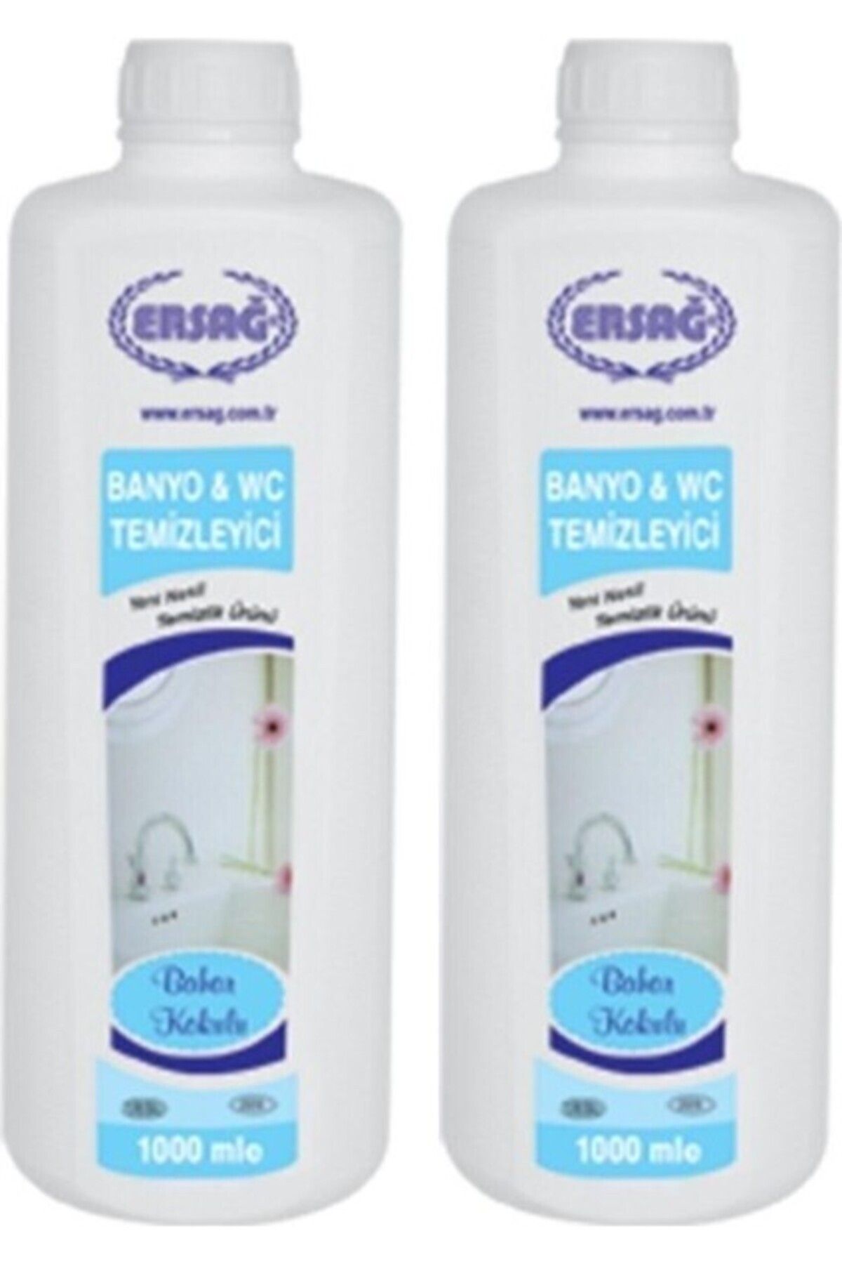 Ersağ Ersağ Banyo Wc Temizleyici 2li Set 1000X2
