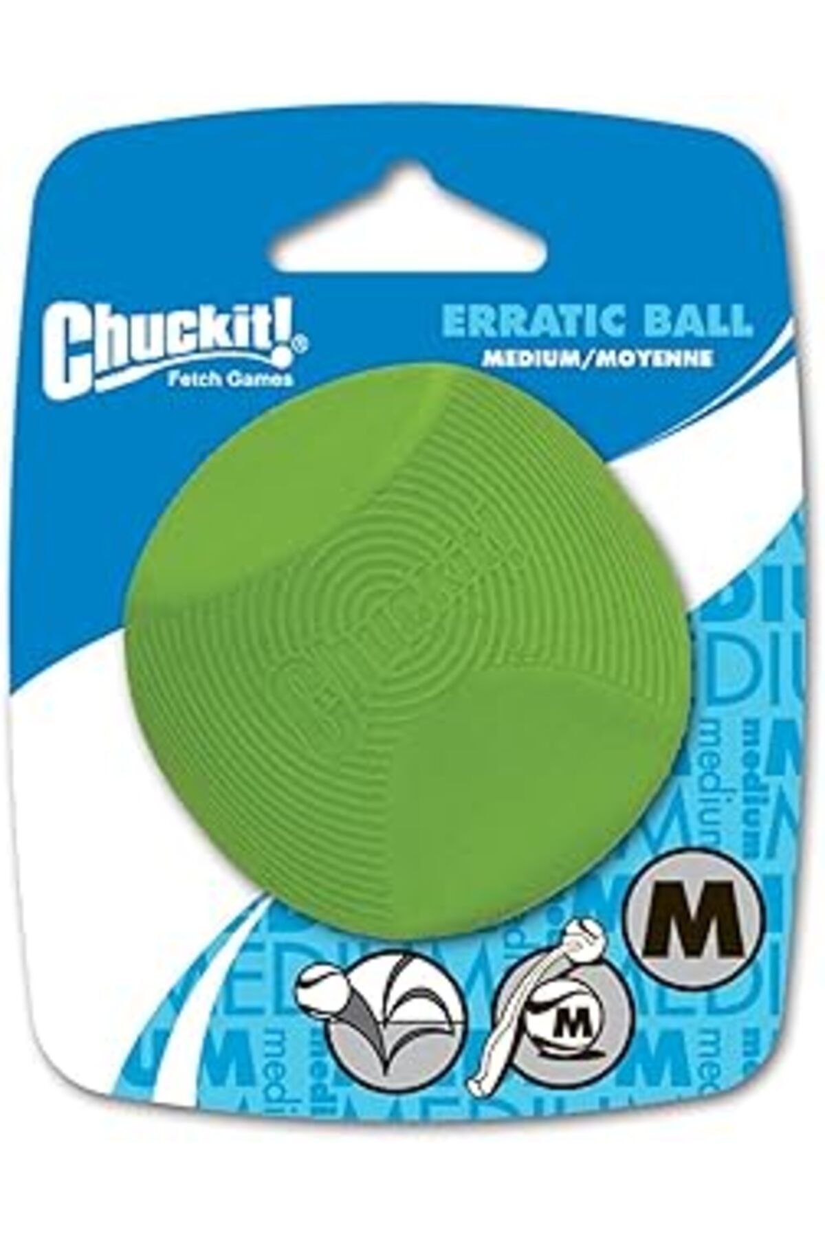 NETWORK ART Chuckit! Ch201101 Erratic Ball Medium Tekli Paket