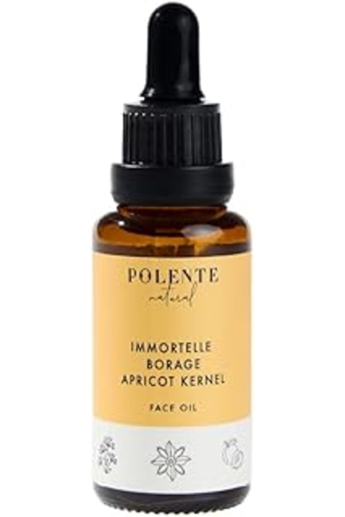 Mu Art Ahşap Polente Natural - Ölmez Çiçek & Hodan Kırışıklık Karşıtı Yüz Yağı (30 Ml)