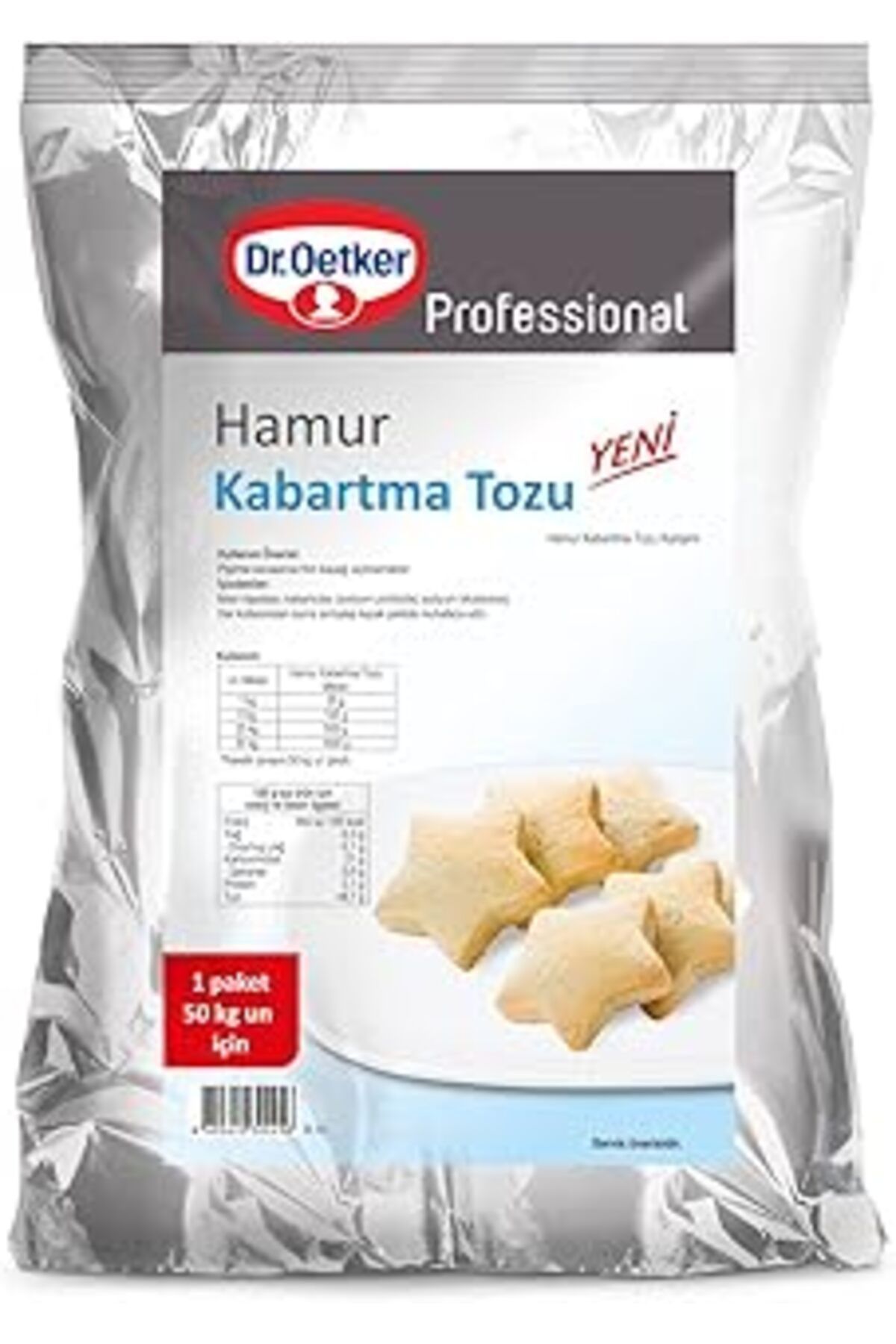 ASİTAN Dr. Oetker Hamur Kabartma Tozu Poşet 1 Kg