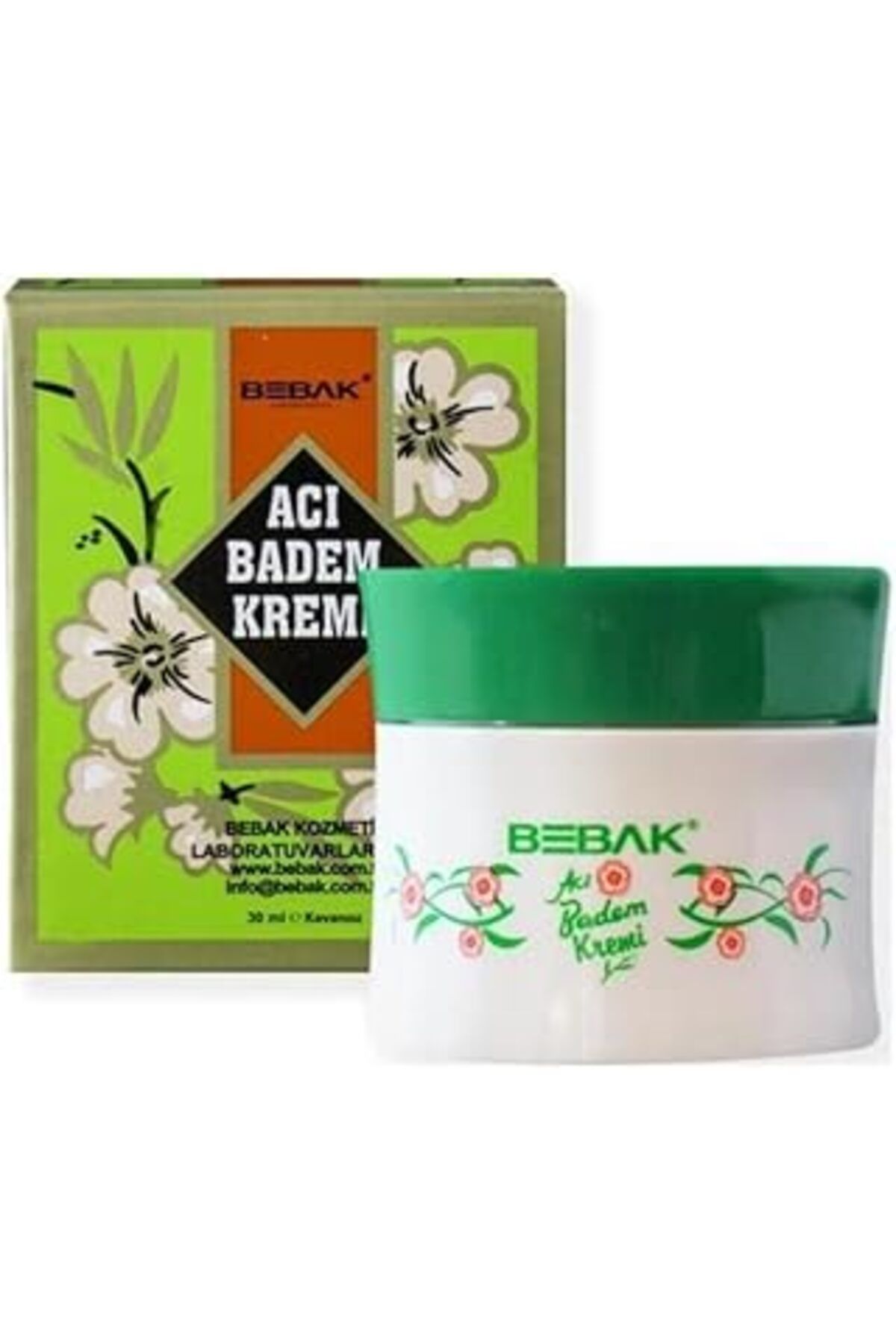 ASİTAN Bebak Acıbadem Kavanoz Krem 30 Gr