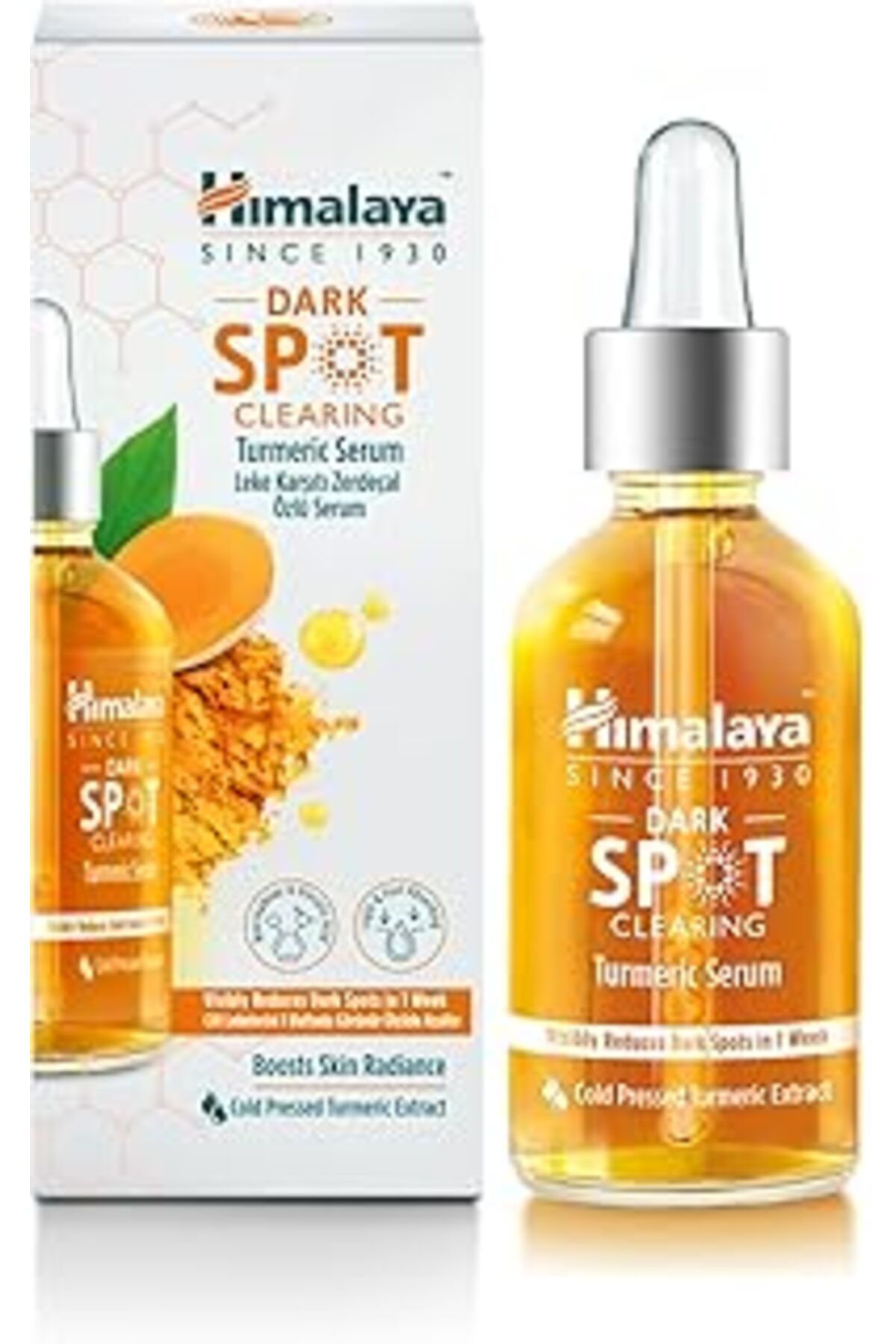 ASİTAN Since 1930 Dark Spot Clearing Leke Karşıtı Zerdeçal Özlü Serum 30 Ml, Niacinamide%2, Gliko