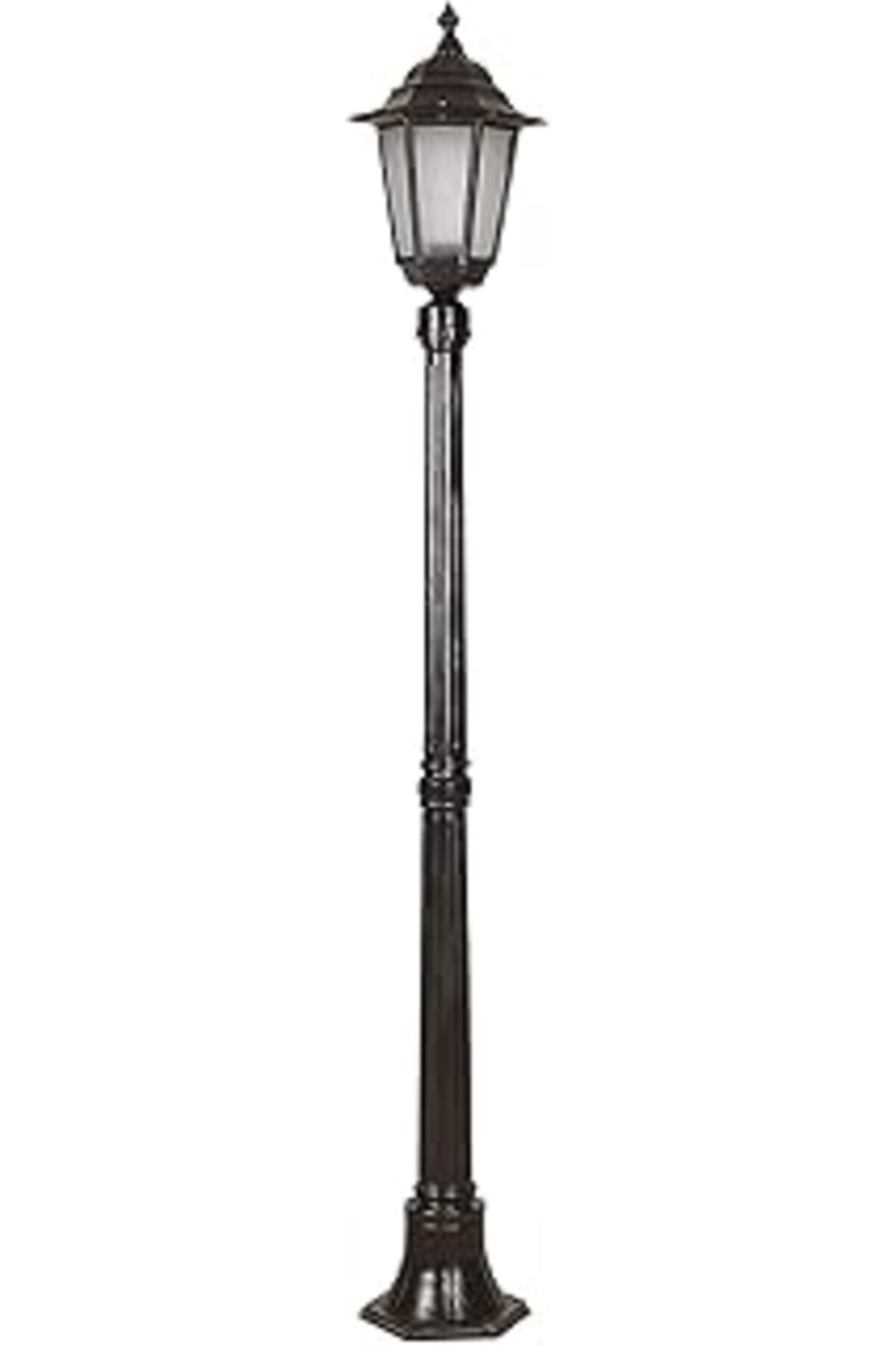 Qedii Avonni 68054 Bahçe Aydınlatma Direği, Siyah/Sarı