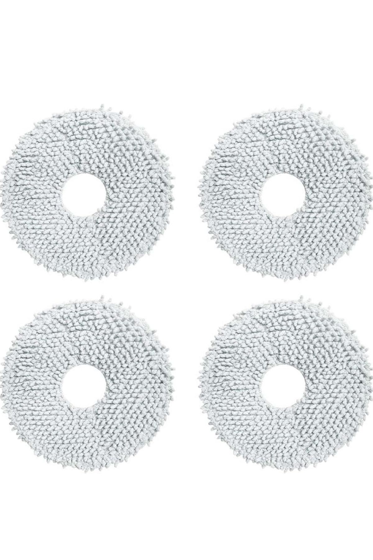 LİN GRUP Roborock Q Revo S - Q Revo maxV - Q Revo Curv uyumlu mop paspas 4 adet