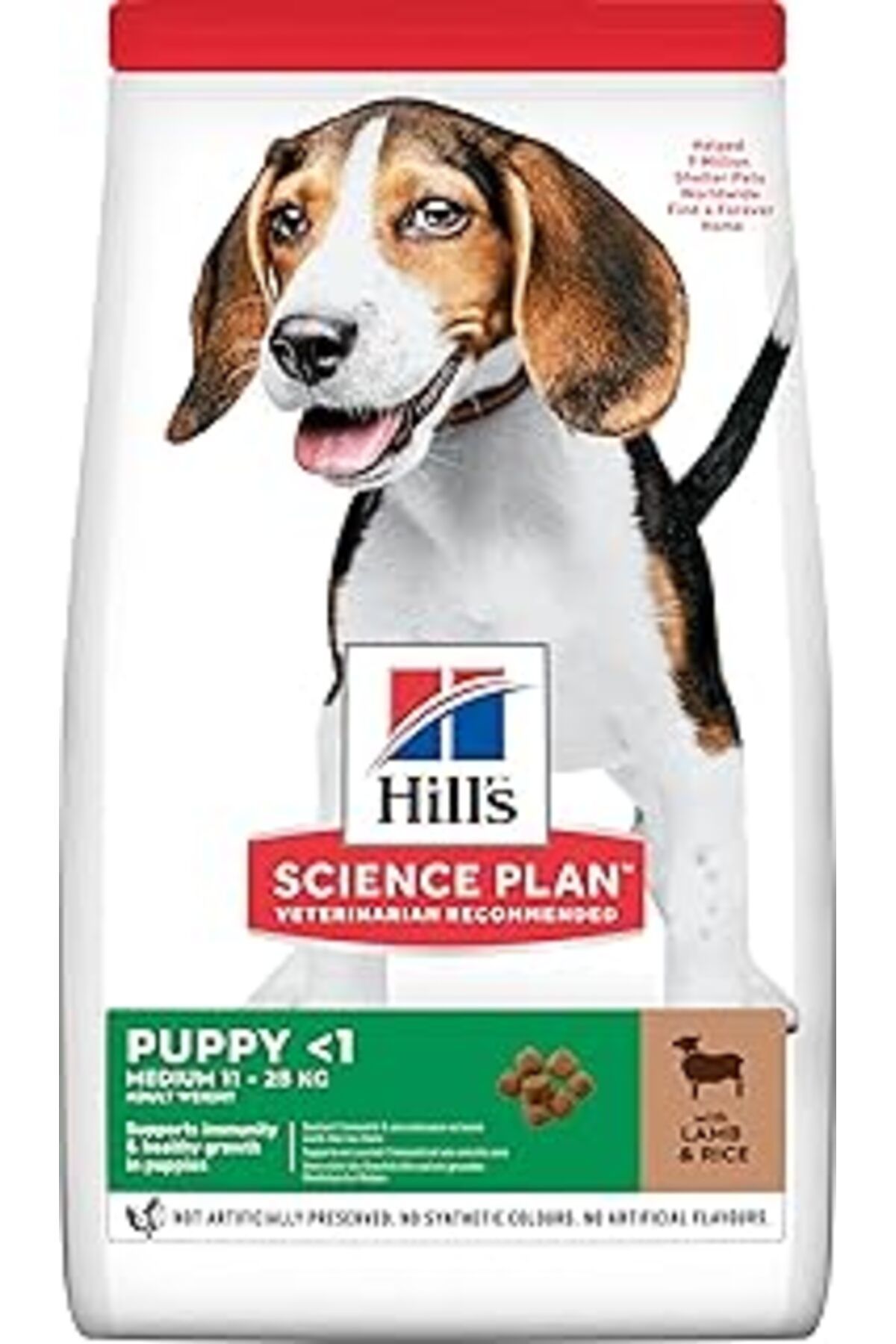 NETWORK ART Hill'S Science Plan Orta Irk Kuzulu Ve Pirinçli Yavru Köpek Maması 2.5 Kg