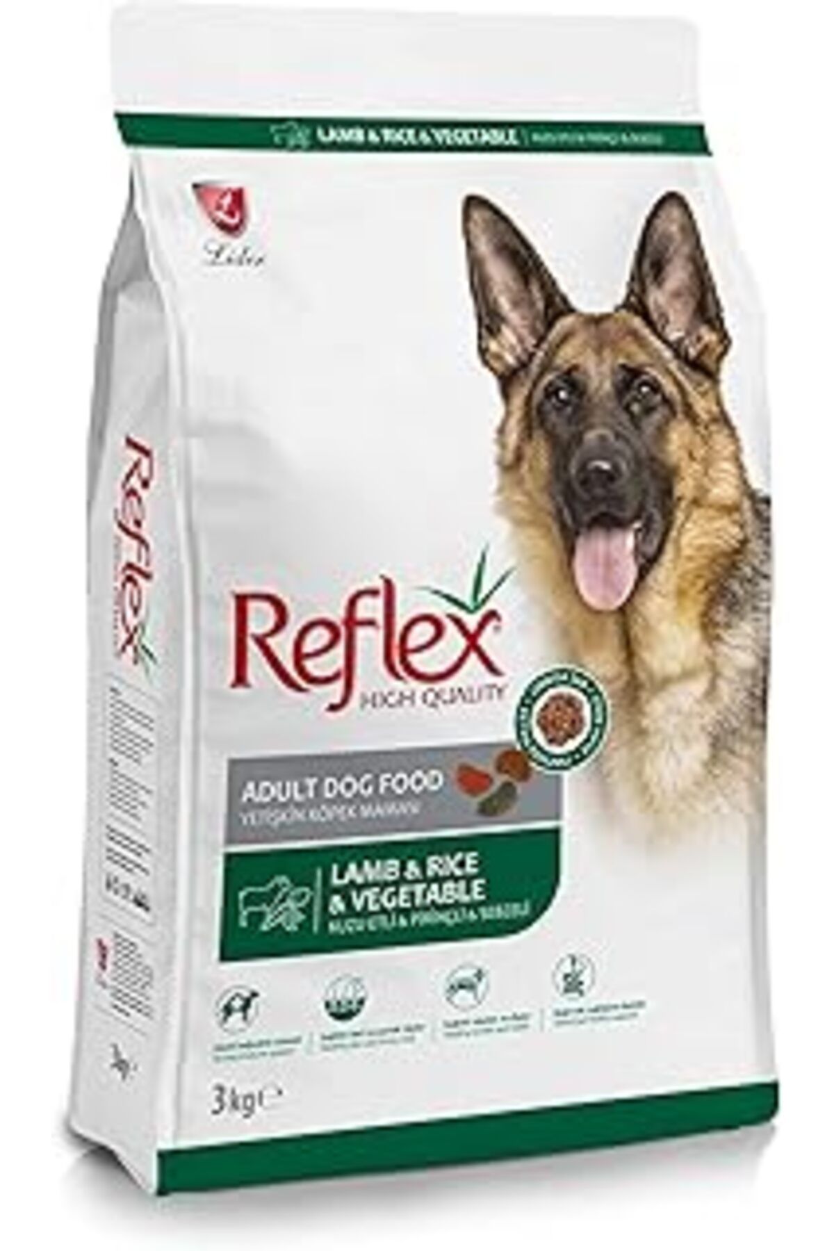 Mu Art Ahşap Kuzu Etli & Pirinçli & Sebzeli Yetişkin Köpek Maması 3 Kg