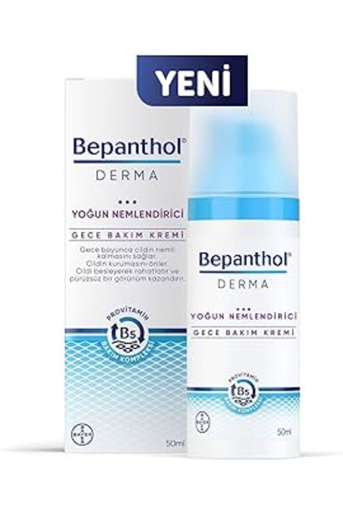 ASİTAN Derma Yoğun Nemlendirici Gece Bakım Kremi (50 Ml)