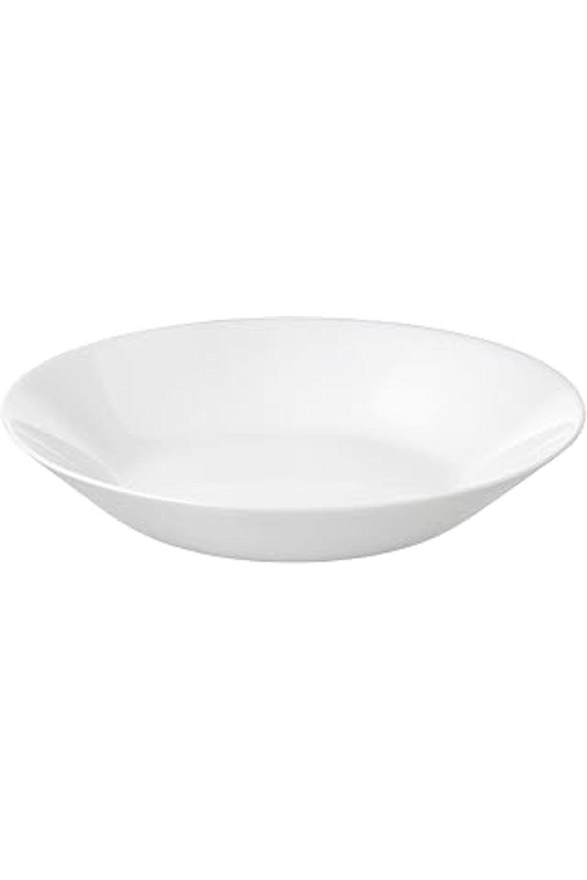 Mu Art Ahşap Oftast Derin Tabak, 20 Cm, Beyaz