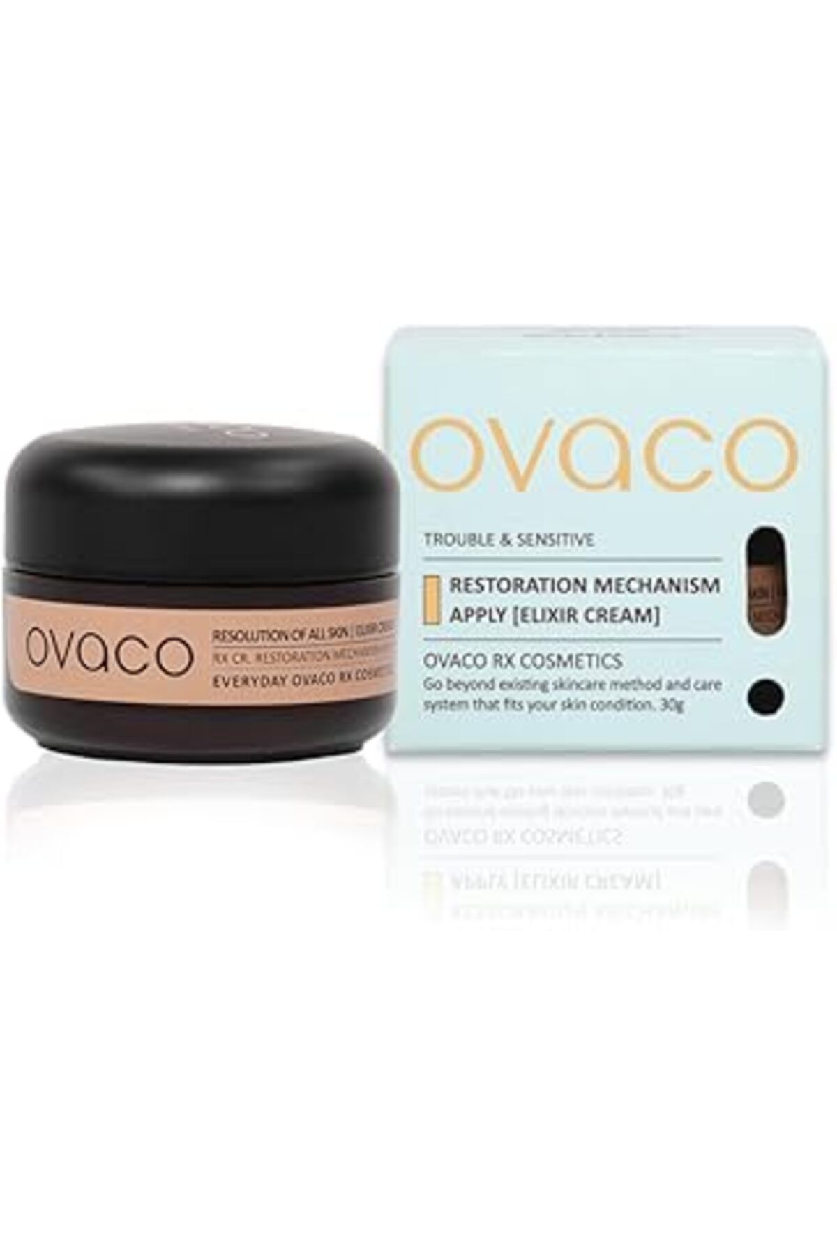 ASİTAN Ovaco Restoration Mechanism Apply Elixir Cream | 30 Ml | Onarıcı Bakım Balsamı | Hassas Cilt, Egzam