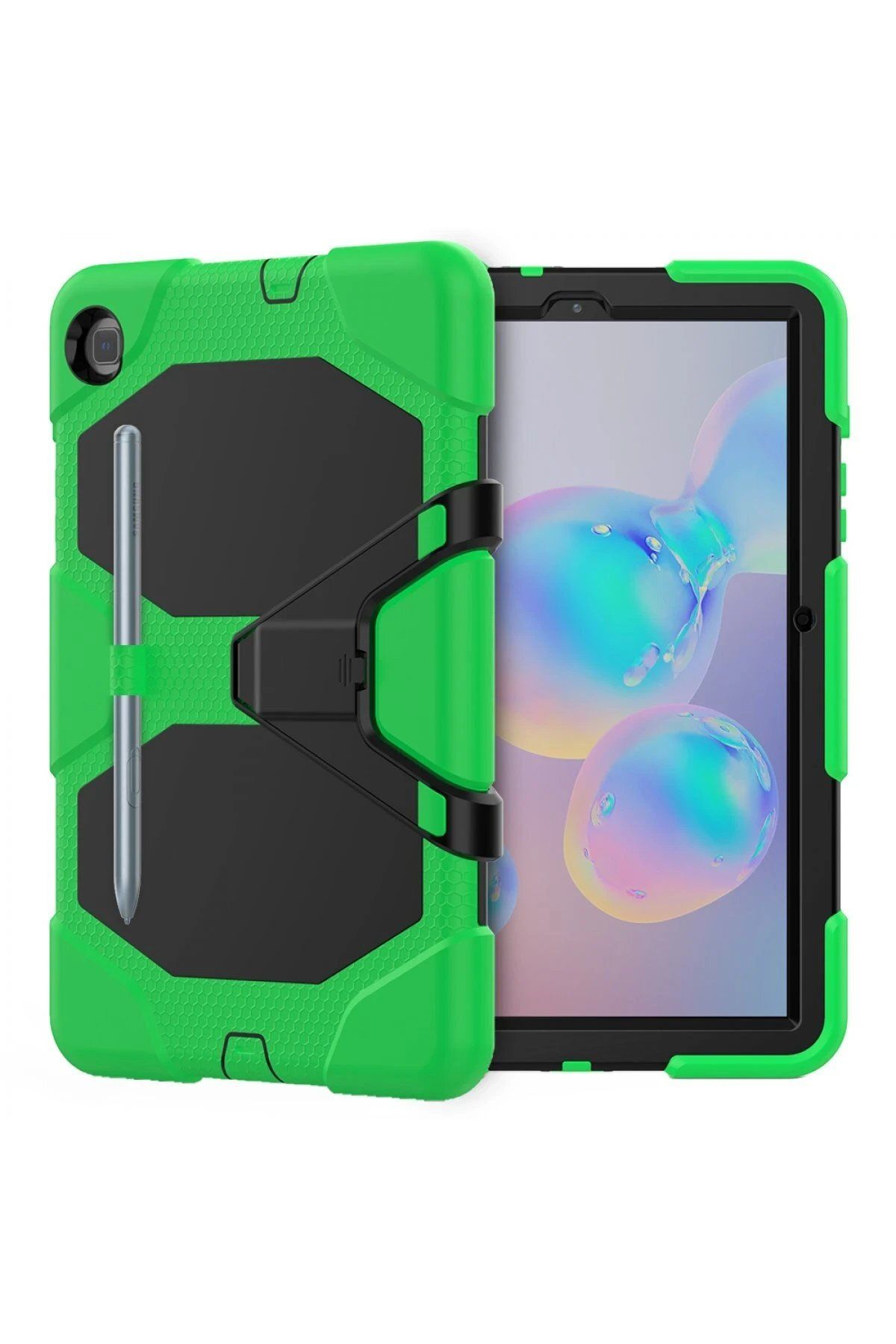Toptan Bulurum Samsung Galaxy Tab A7 10.4 Kılıf Griffin Tablet Kapak - Yeşil