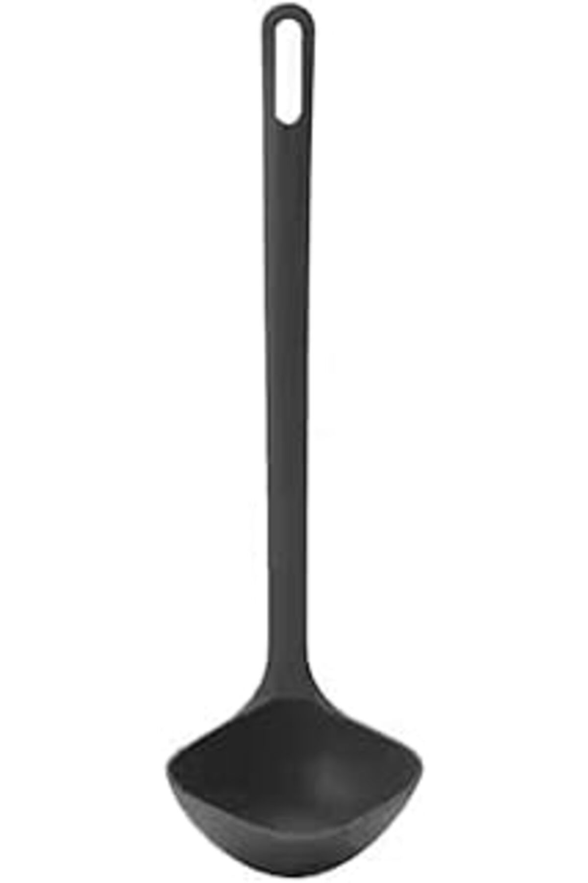 ASİTAN Fullandad Gri Plastik Çorba Kepçesi 31 Cm - 4'Lü Set