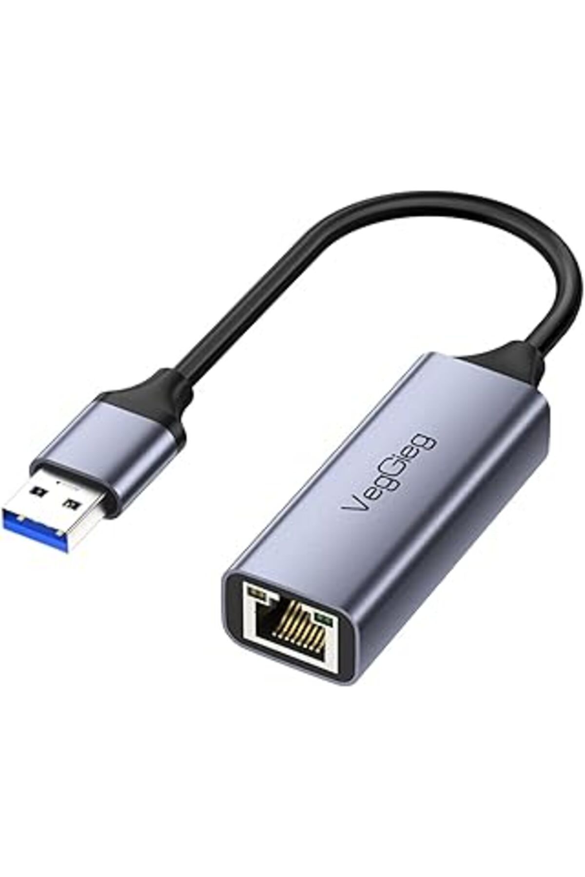 Qedii Veggieg Usb 3.0 Gigabit 1000Mbps Rj45 Ethernet Dönüştürücü Adaptör
