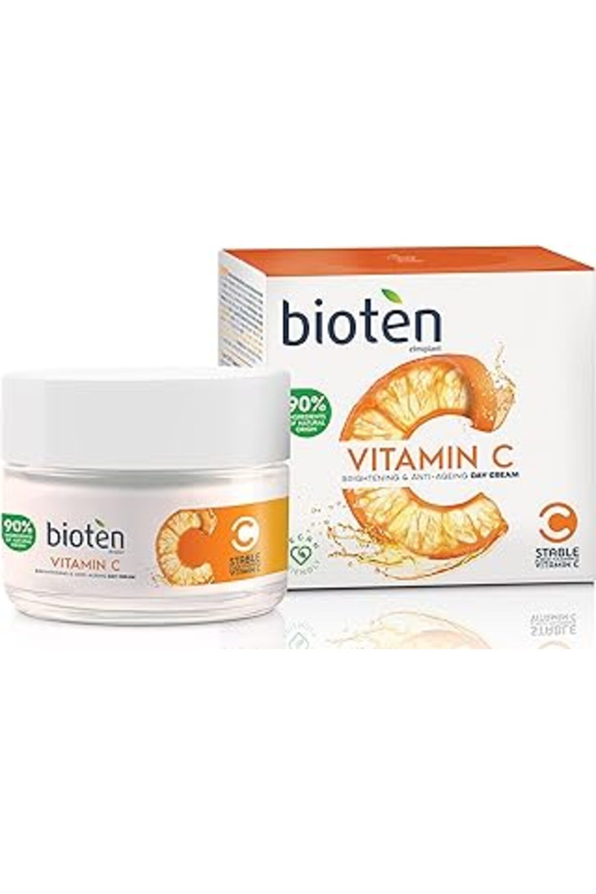 Mu Art Ahşap Bioten Vitamin C Aydınlatıcı & Yaşlanma Karşıtı Gündüz Kremi 50Ml