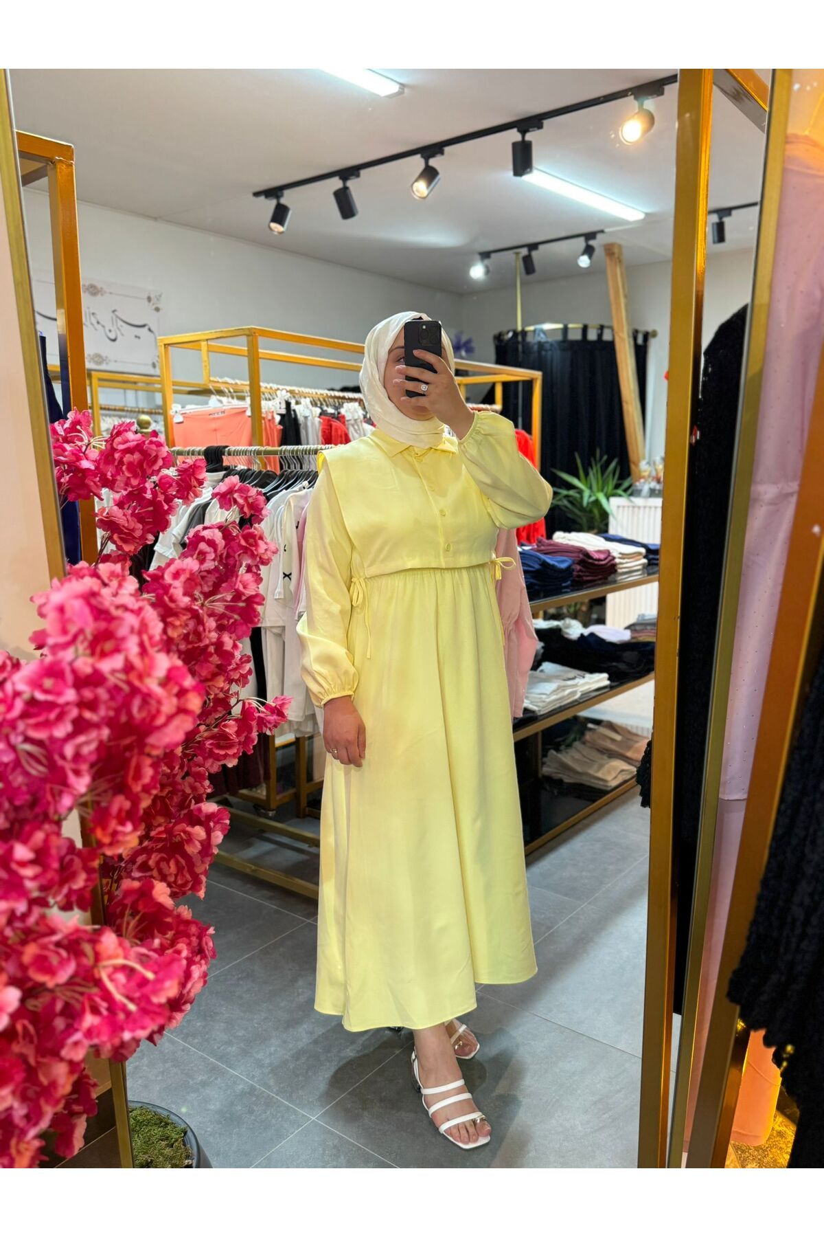 Büşra Fashion 2'li Gömlek Elbise