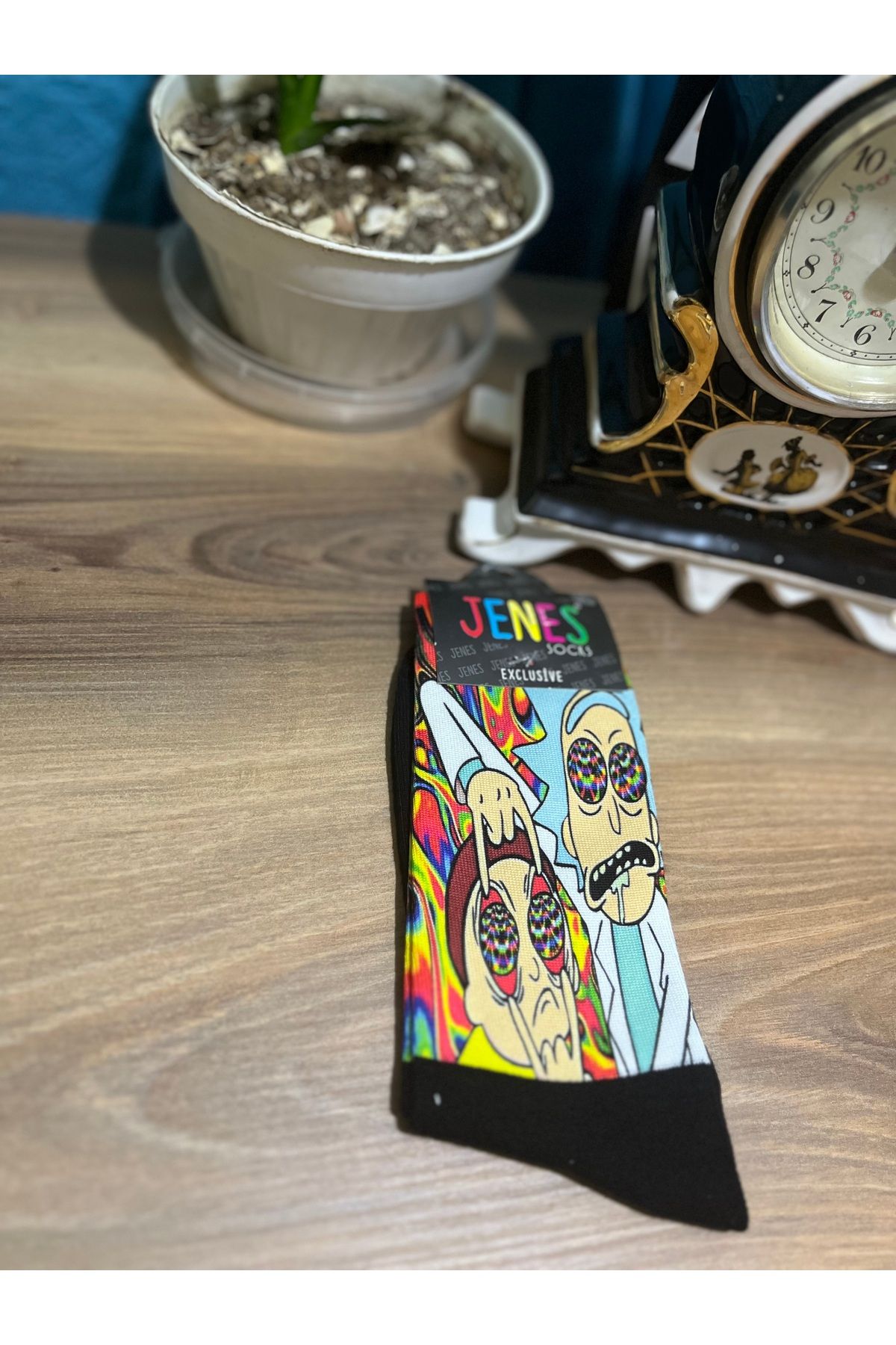 JENES Dijital Baskılı Çorap Uzun Soket Premium Unisex Çorap