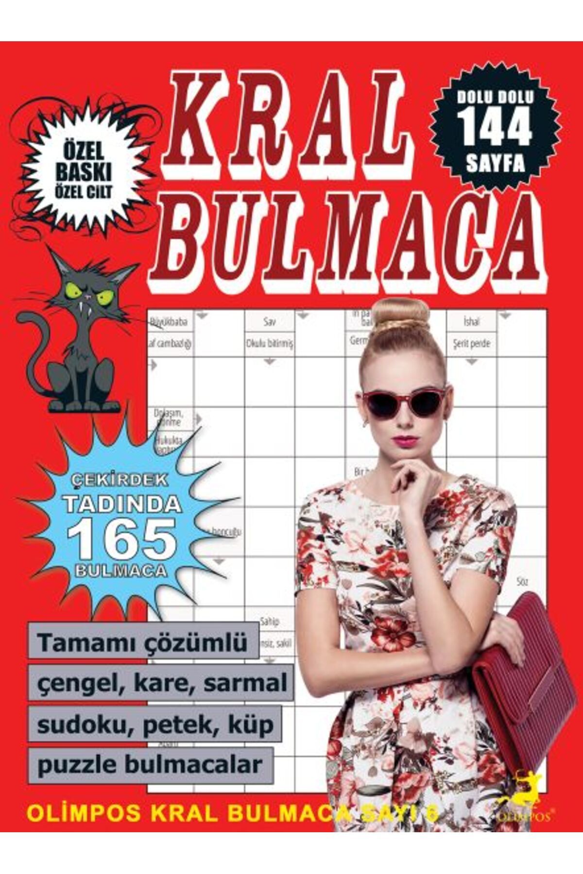Olimpos Yayınları Kral Bulmaca Özel Baskı Cilt: 6