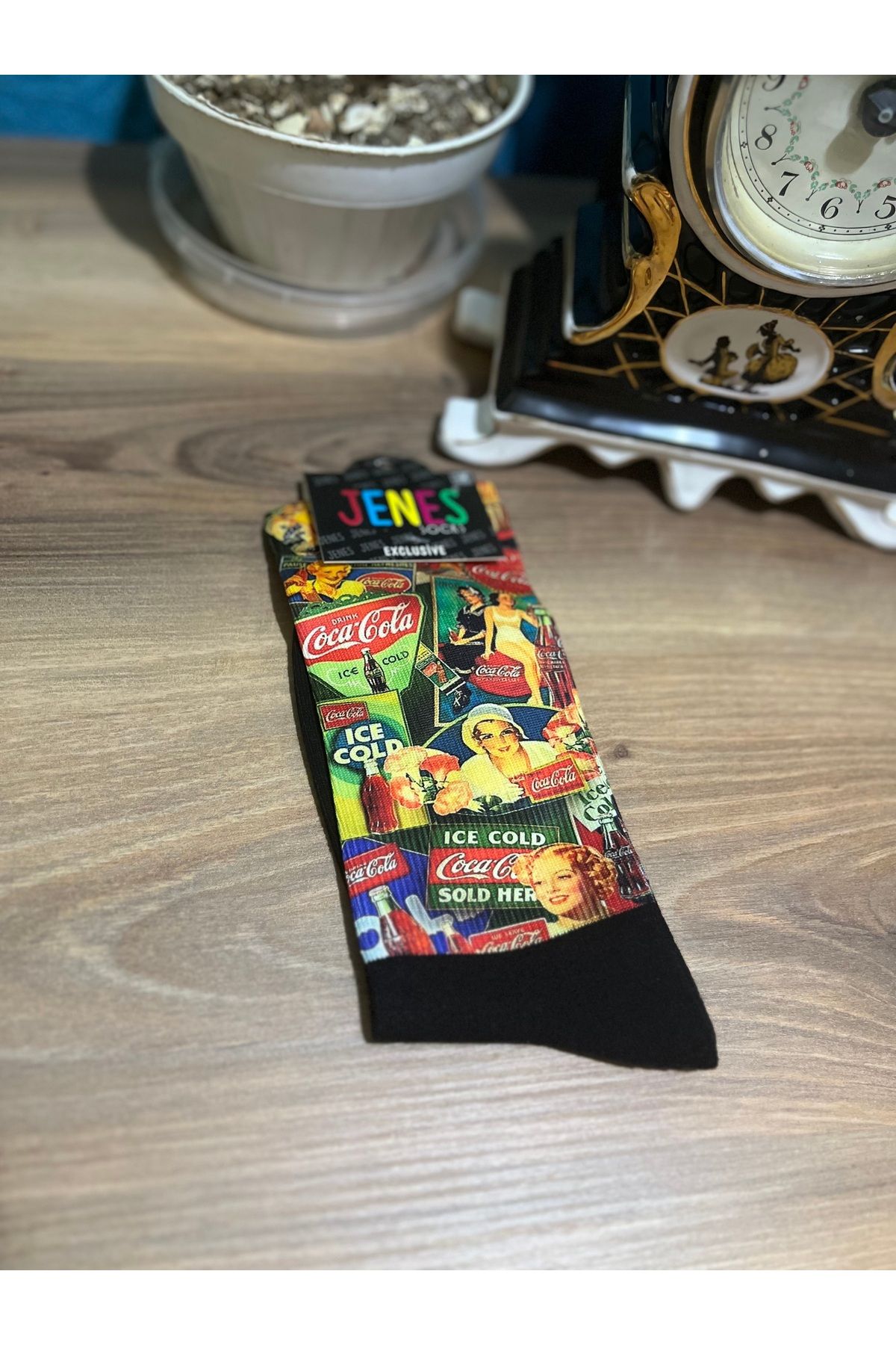 JENES Dijital Baskılı Çorap Uzun Soket Premium Unisex Çorap