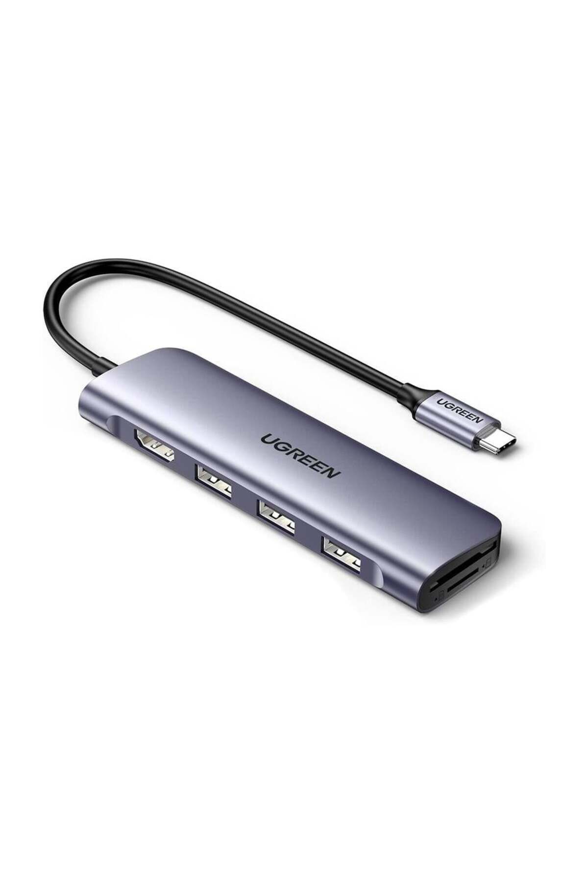 Ugreen 70490 Hub 9 in 1 USB-C Multifunction Adapter USB Type-C HDMI Adapter