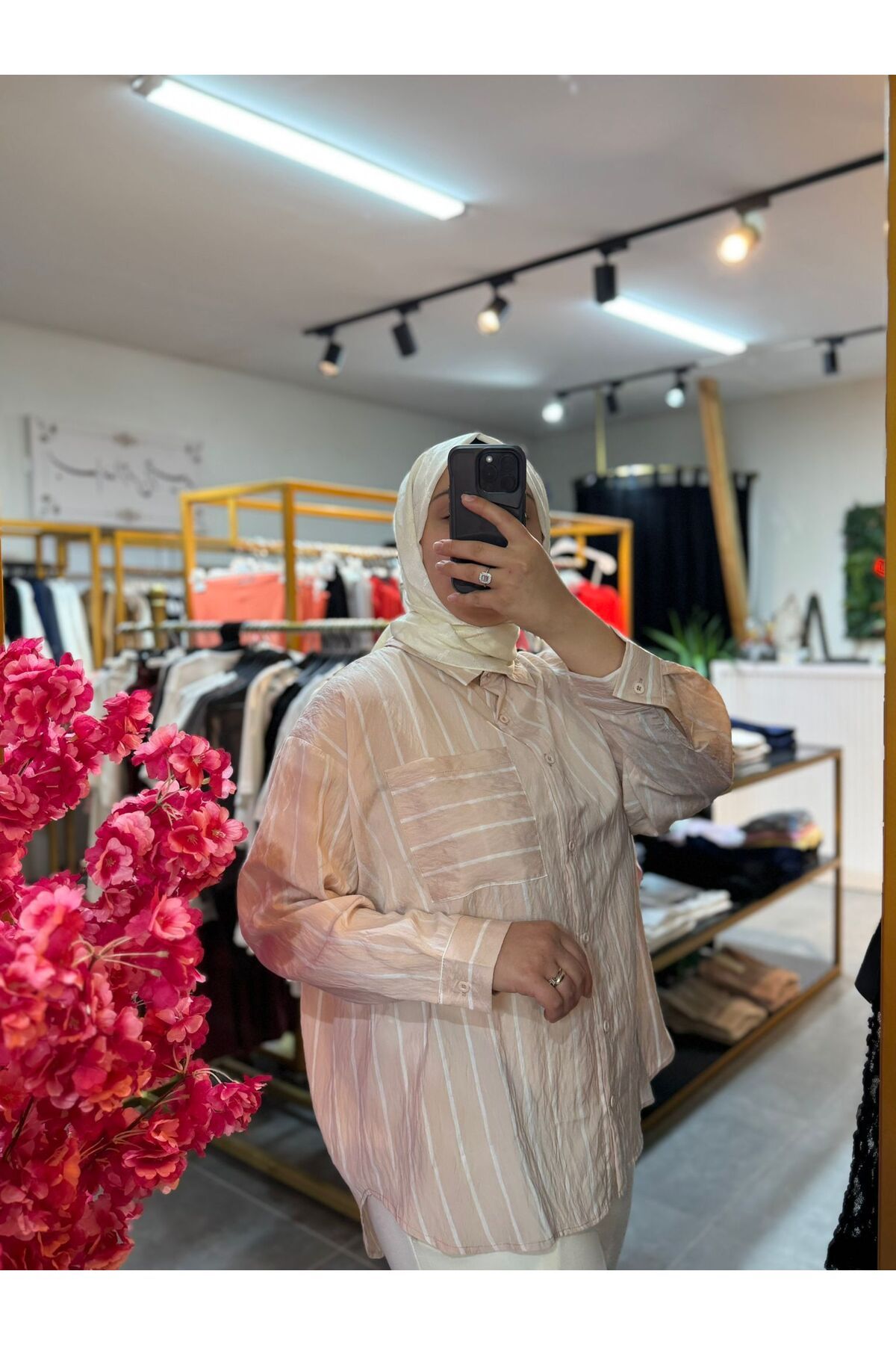 Büşra Fashion Renkli Gömlek