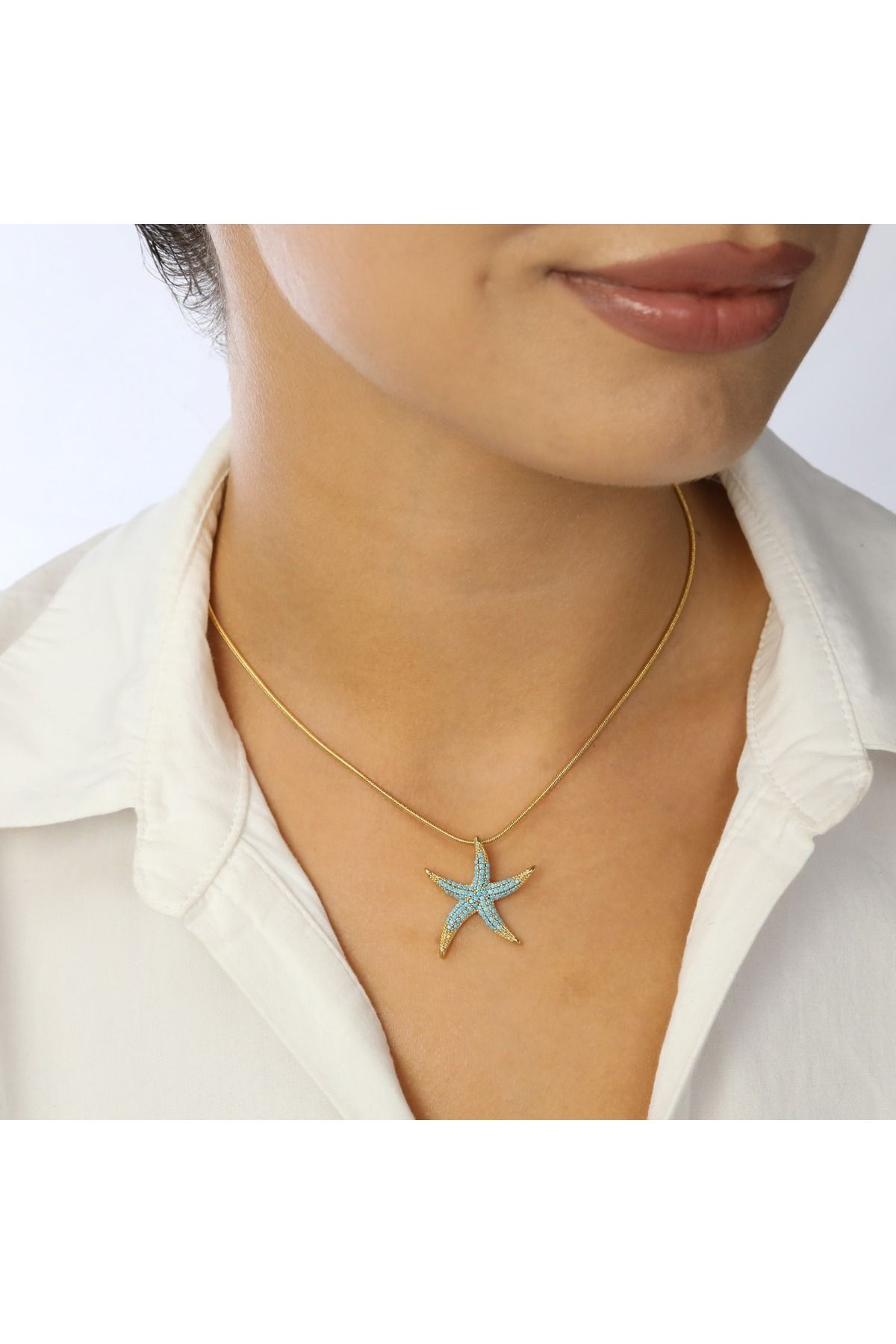 GÜNEBAKAN AKSESUAR Starfish Kolye