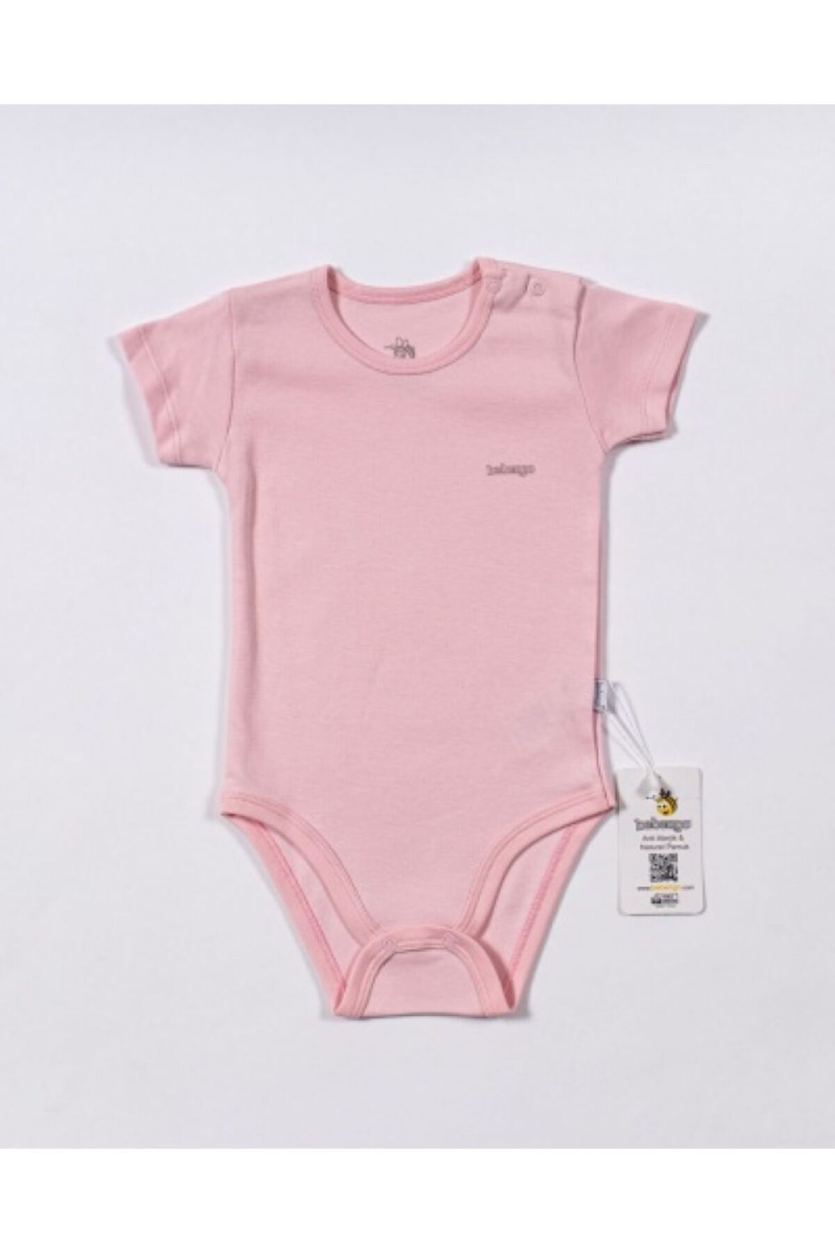 MBB ETİCARET Bebengo BU4025 Basic Kısa Kol Body Pembe