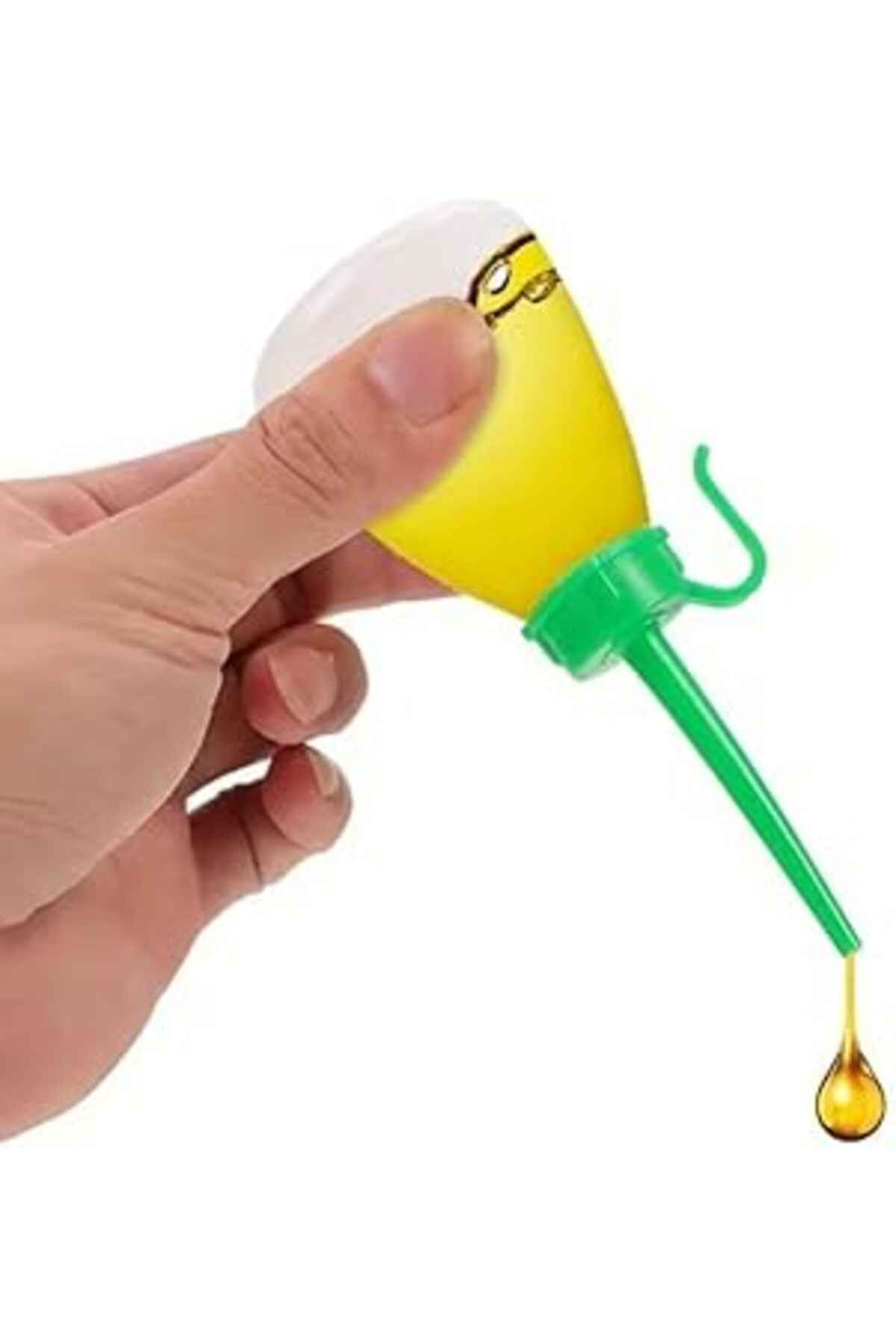 Mu Art Ahşap 60 Ml Motor Siliikon Makina Makine Yağı Yağlama Plastik Şişesi Huni Ağızlı Damlalık Şişe 122.7 * 52