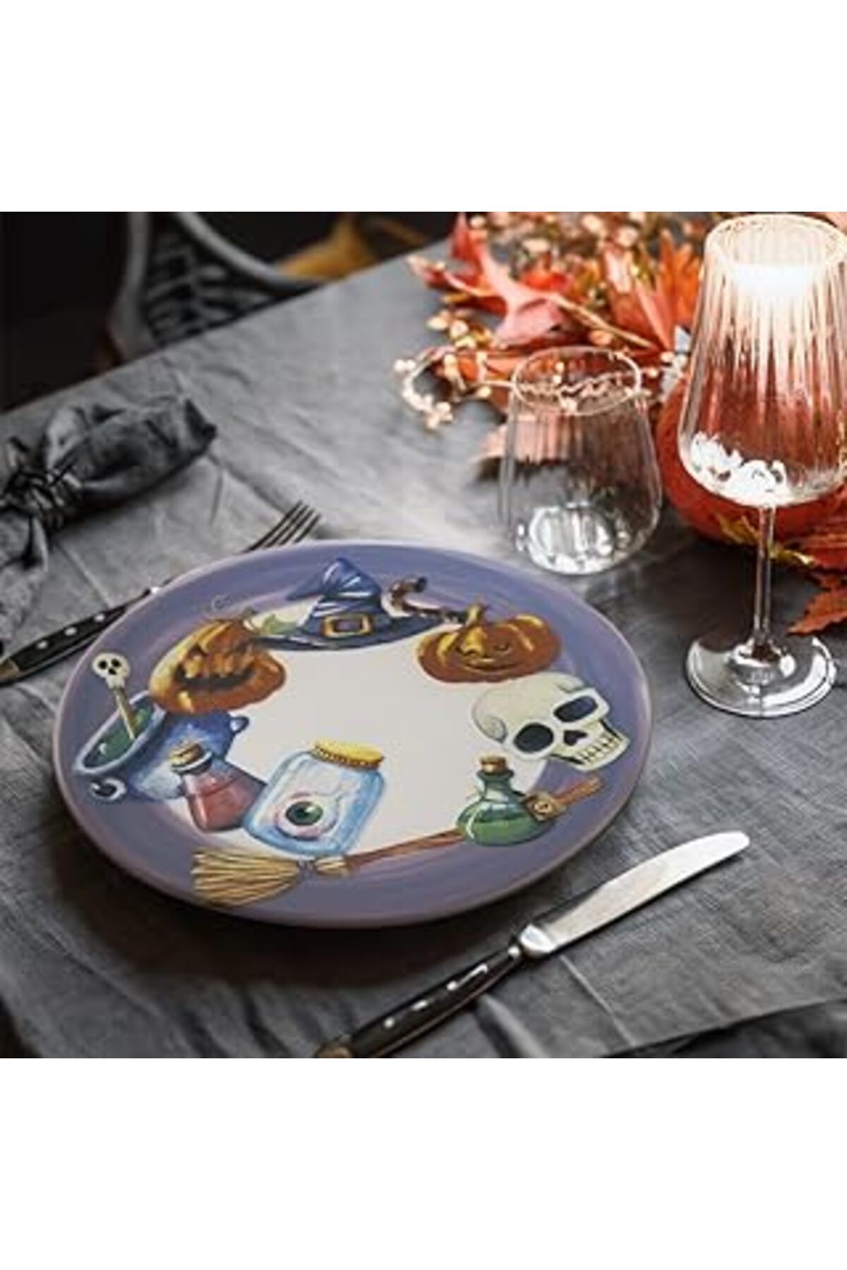 ASİTAN Keramika Halloween Servis Tabağı 26 Cm 22290