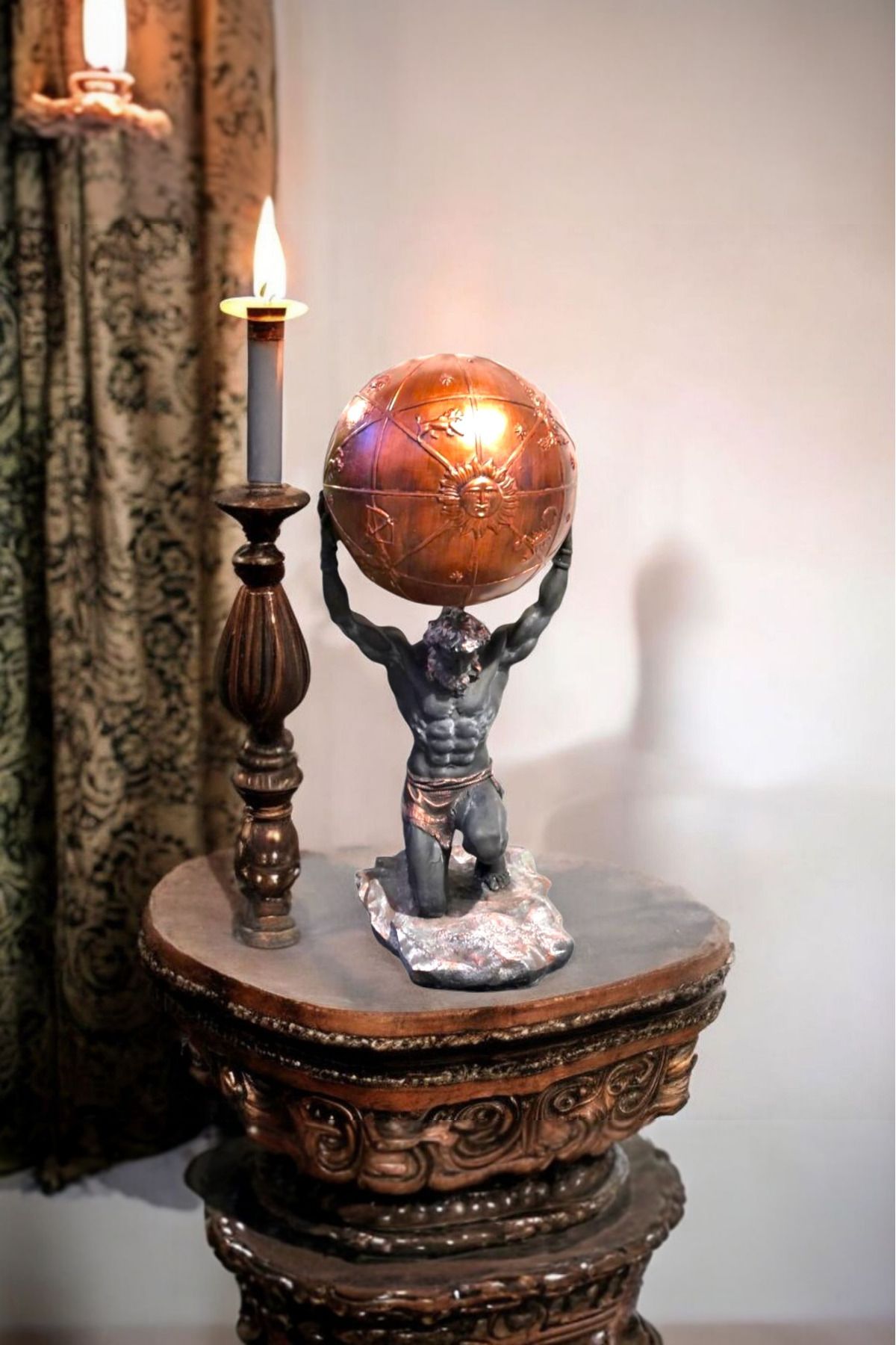 Harmoni Art Dekoratif Atlas Biblo