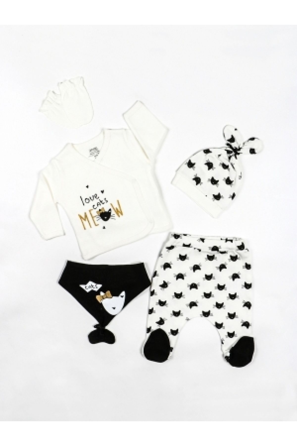 Store Pisi Kız 5 Li Zıbın Set