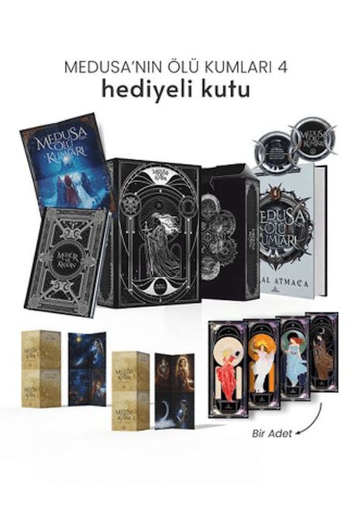 Destek Yayınları Medusa'nın Ölü Kumları 4 - Hediyeli Tekli Kutu (Ciltli)