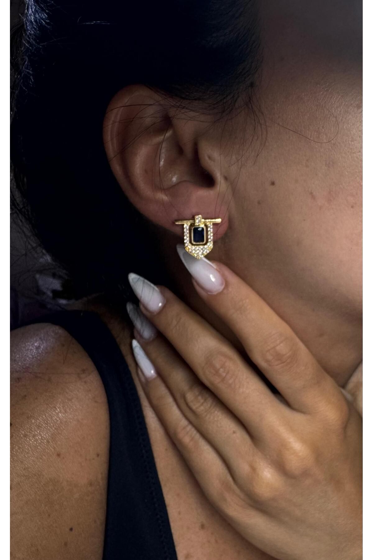 Liva Accessories Çelik Kadın Gold Küpe