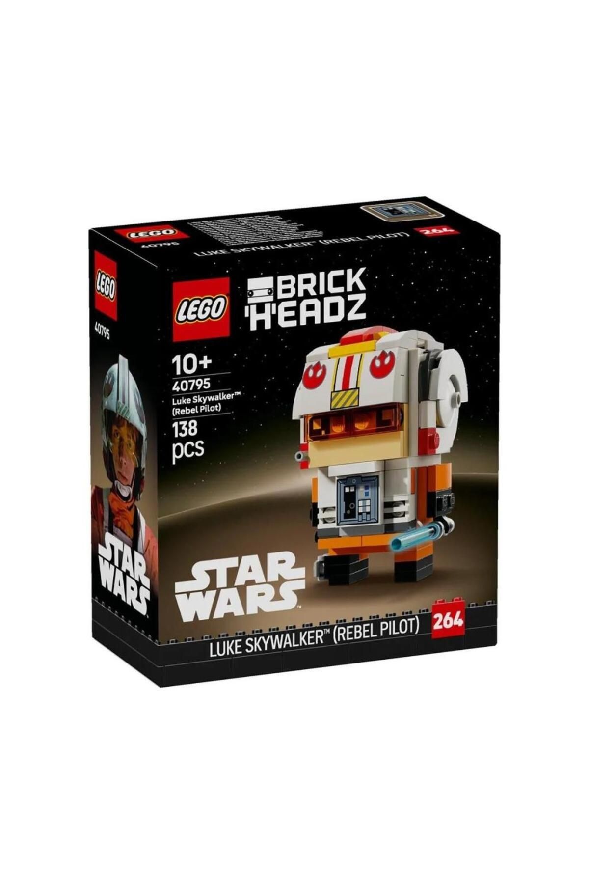 LEGO 40795 Brickhedz Luke Skywalker (Rebel Pilot)