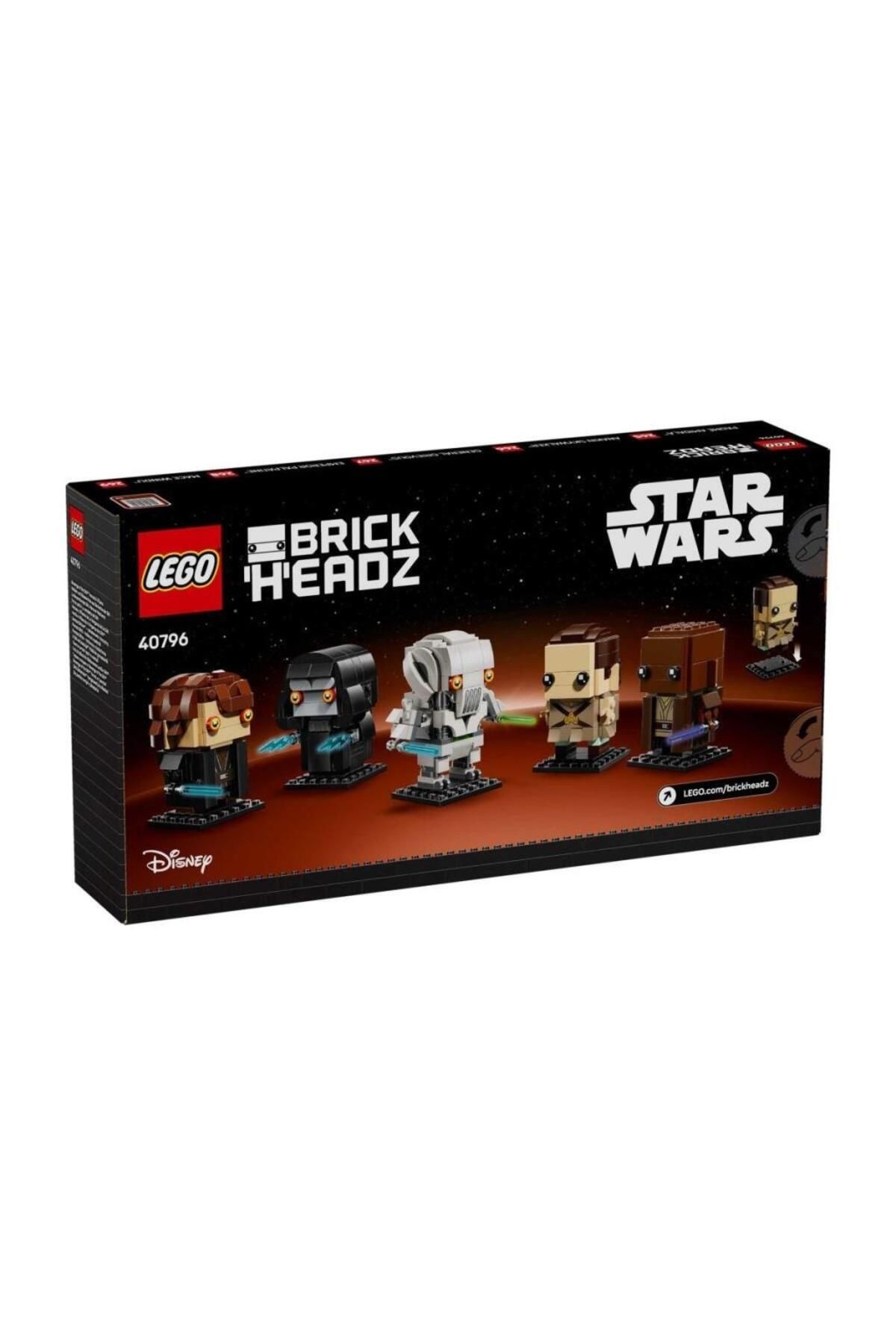 LEGO 40796 Brickheadz Revenge Of The Sith Heroes And Villains