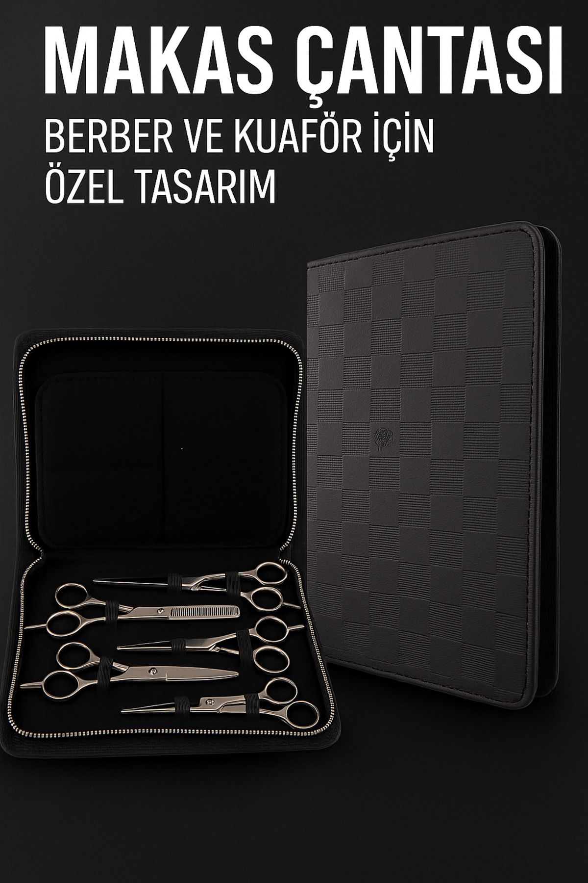 gift plus Makas Çantası Berber ve Kuaför İçin Özel Tasarım