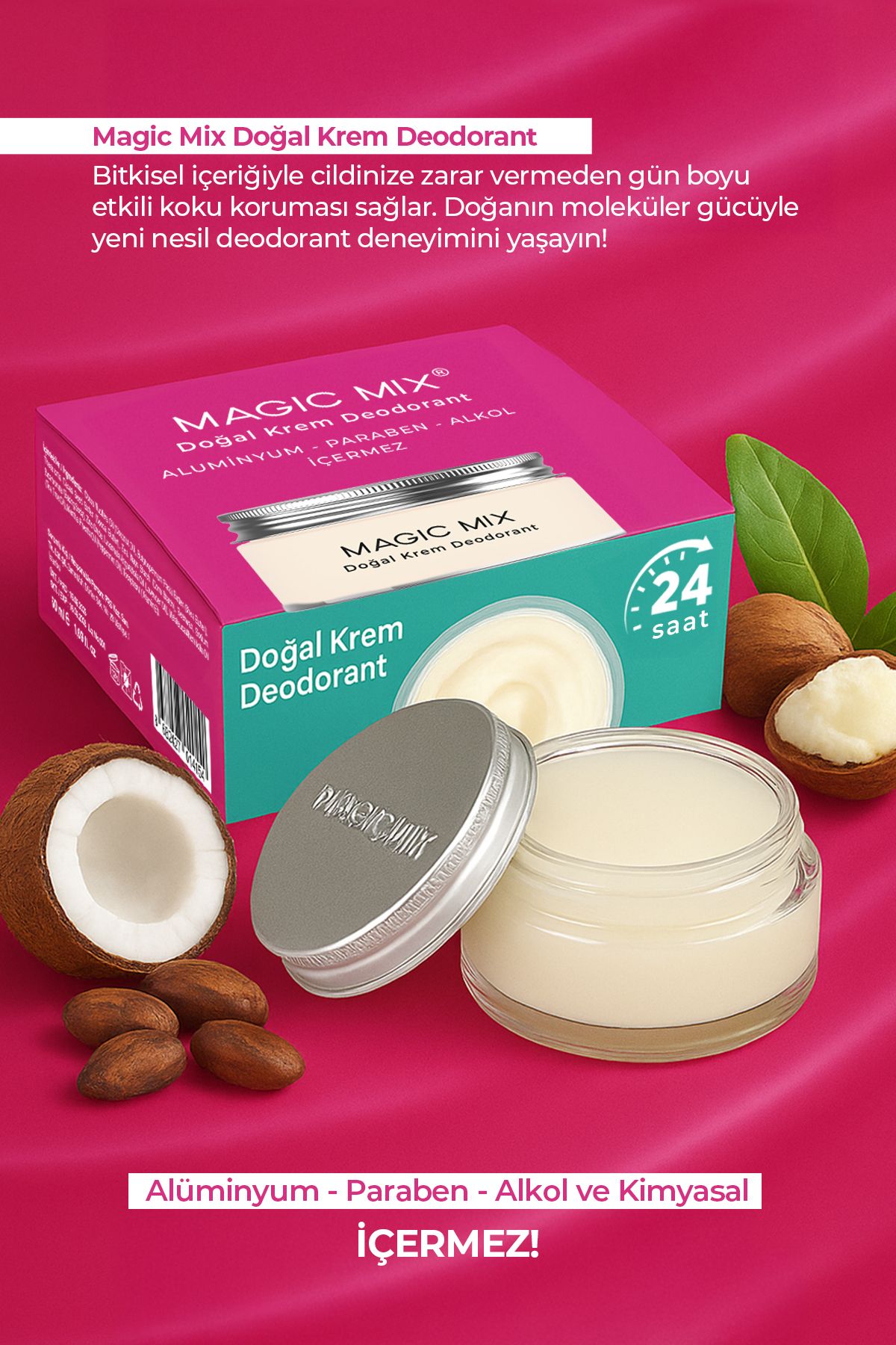 PROCSIN MAGIC MIX Doğal Krem Deodorant 50 ML